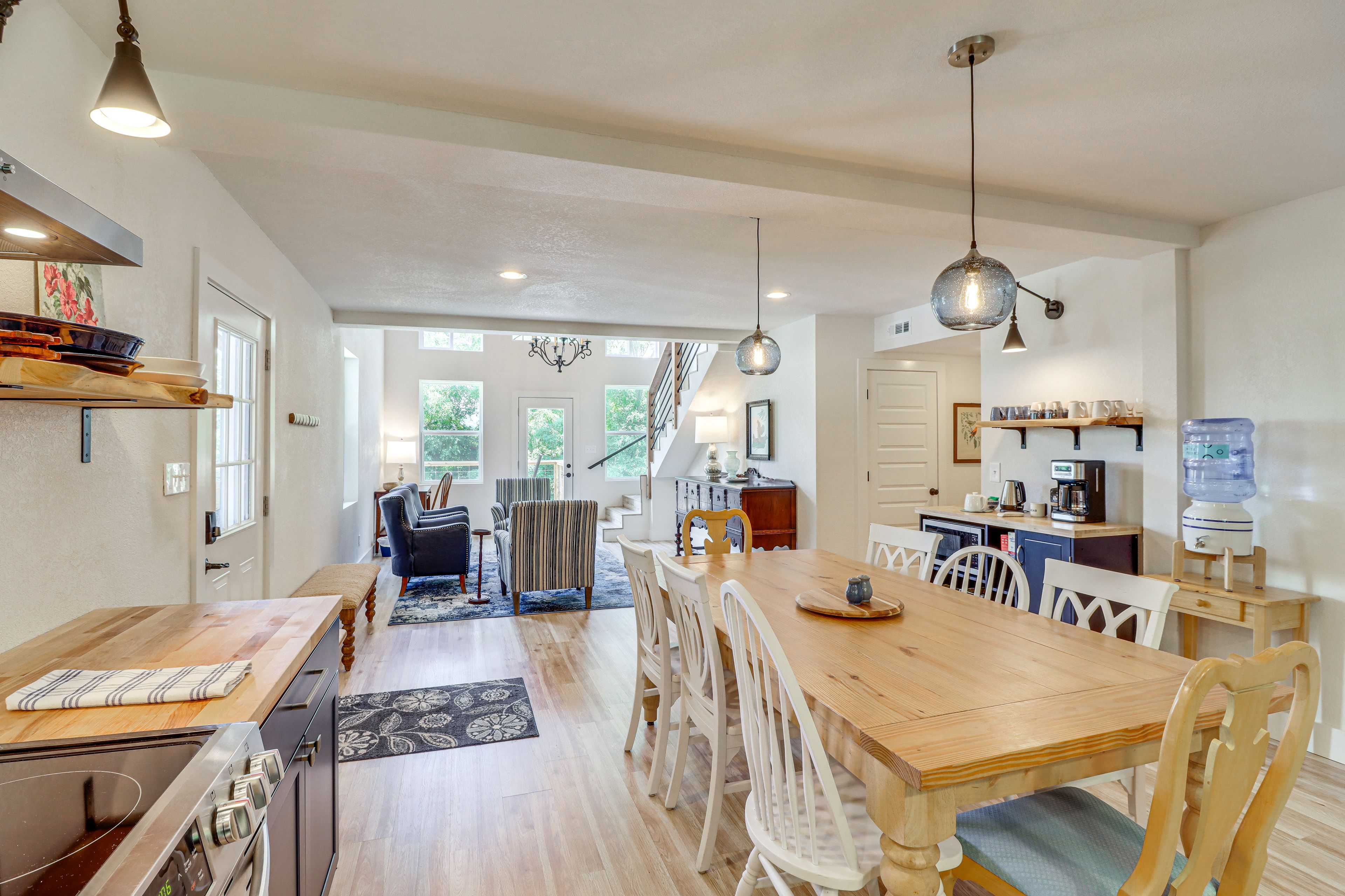 Dining Area | Dishware & Flatware | 1st Floor