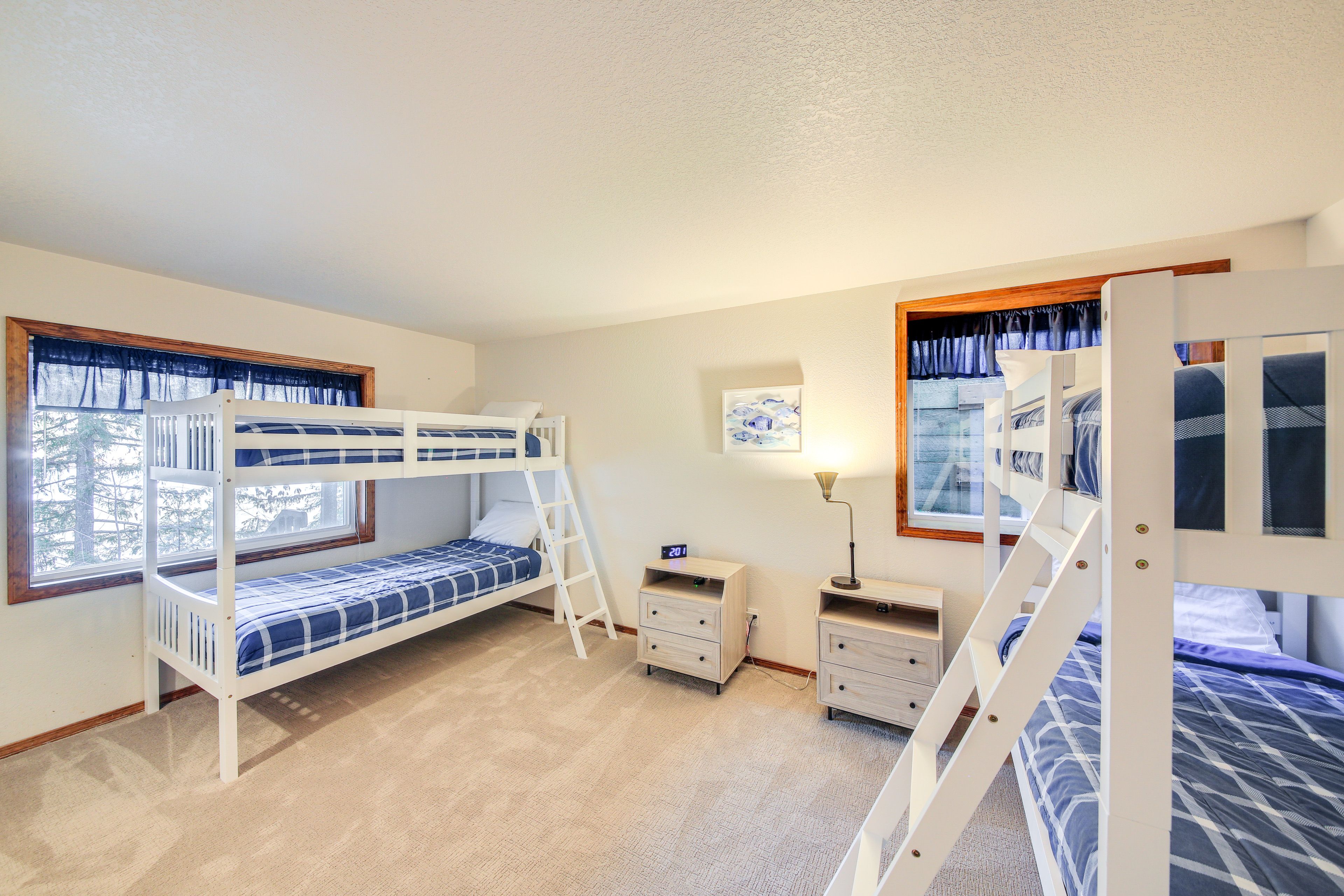 Bedroom 2 | Lower Level | 2 Twin Bunk Beds