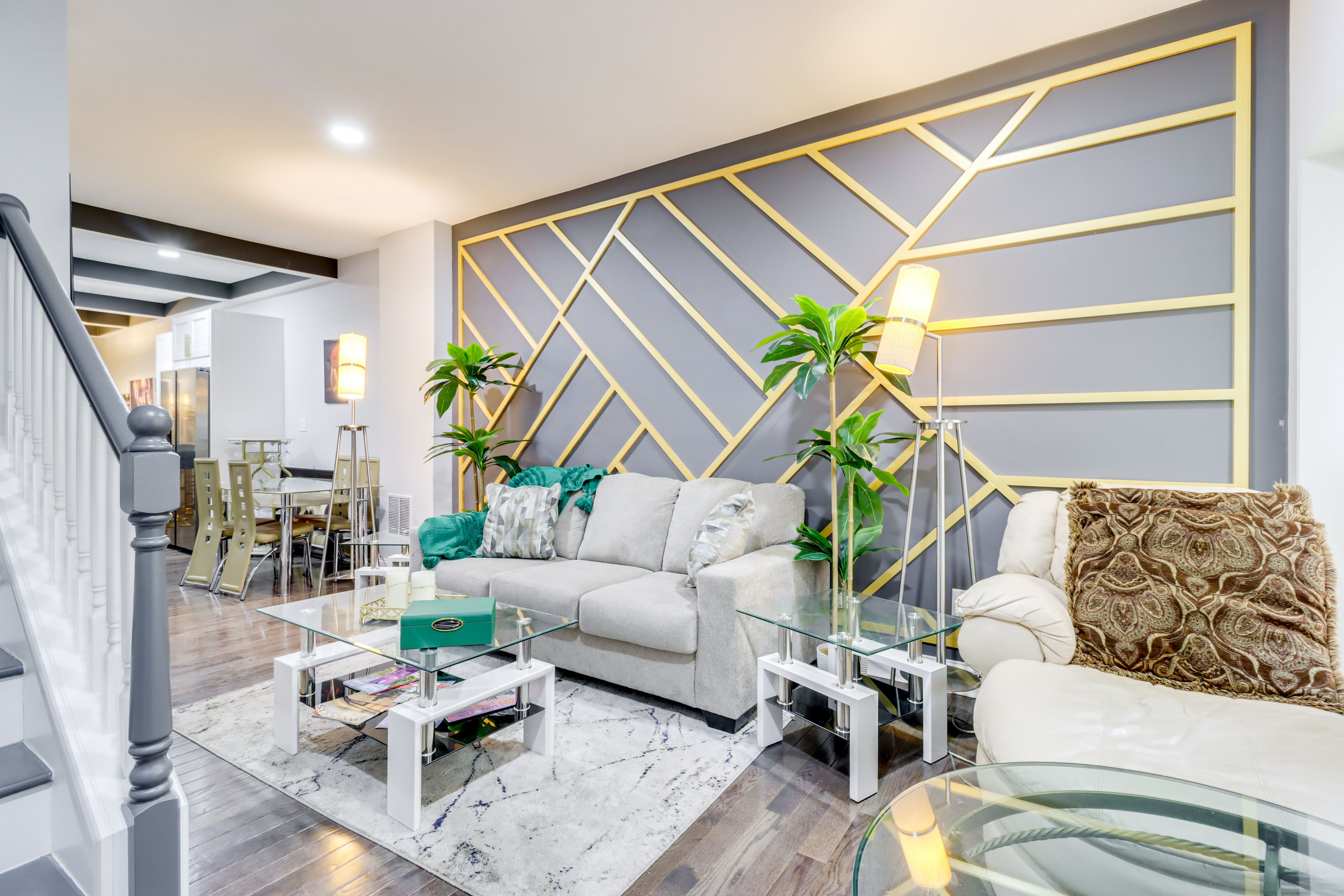 Living Room | Main Level | Central A/C & Heat | Electric Fireplace | Smart TV