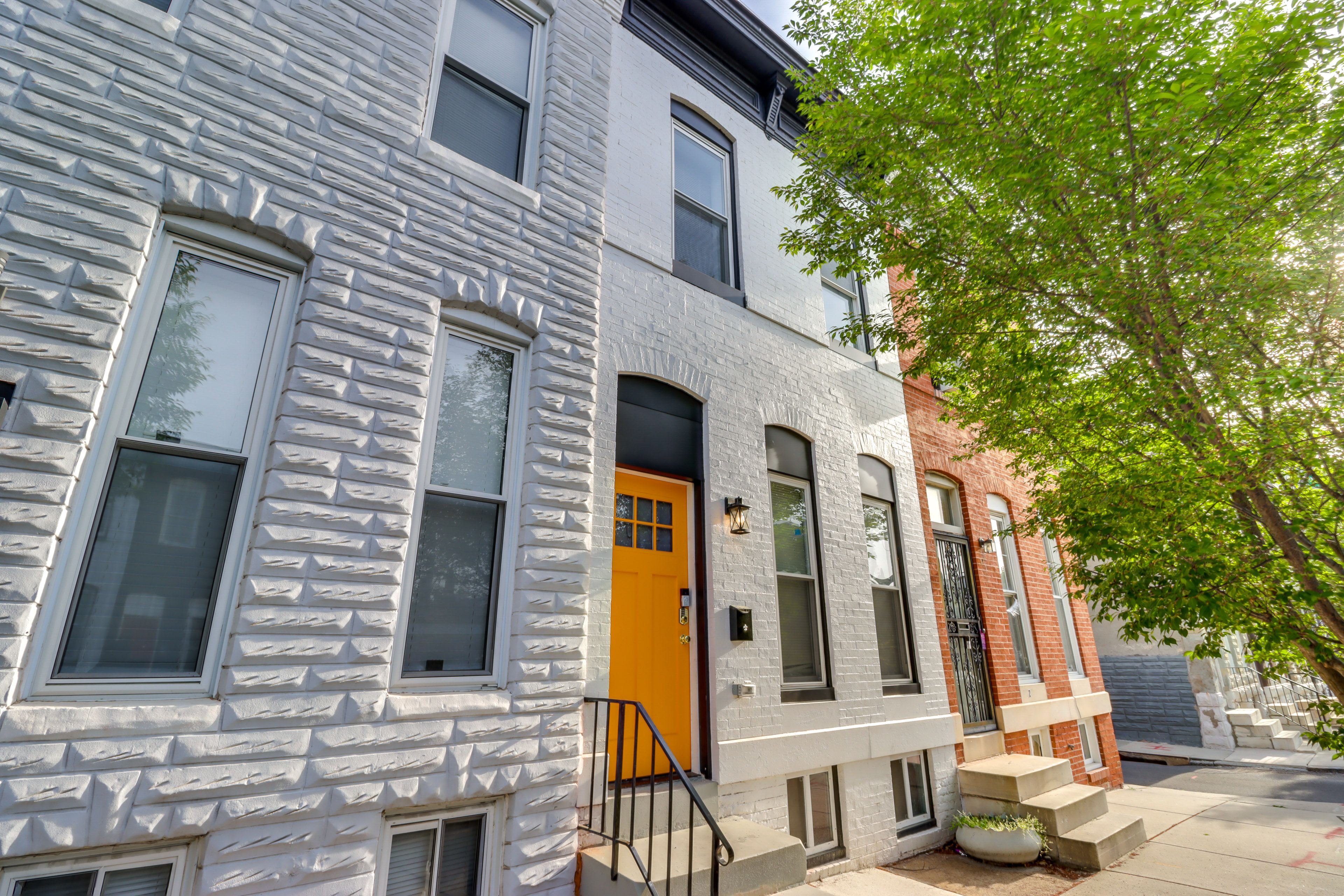 Townhome Exterior | 3-Story Property
