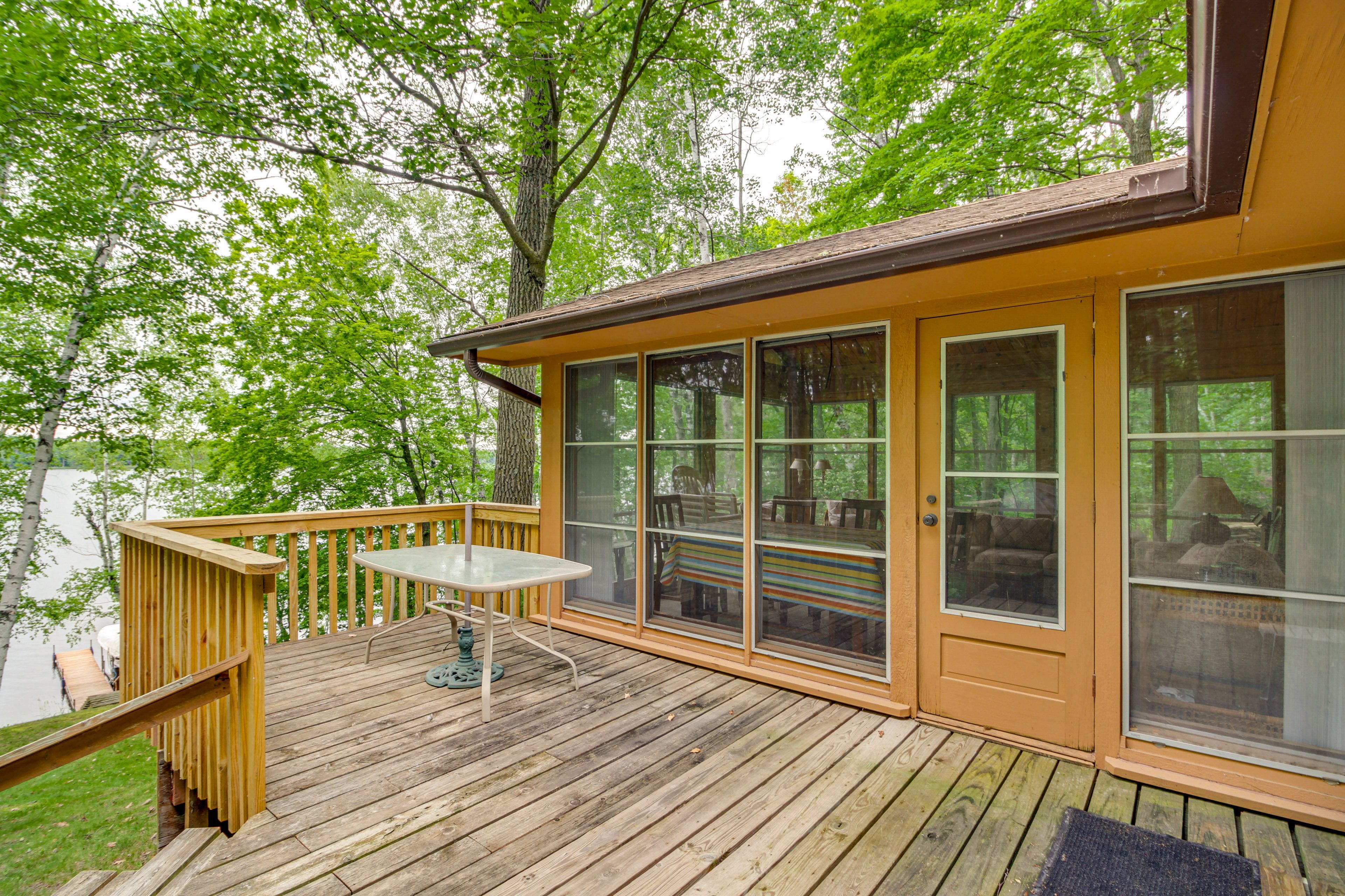 Private Deck | Gas Grill | Water View
