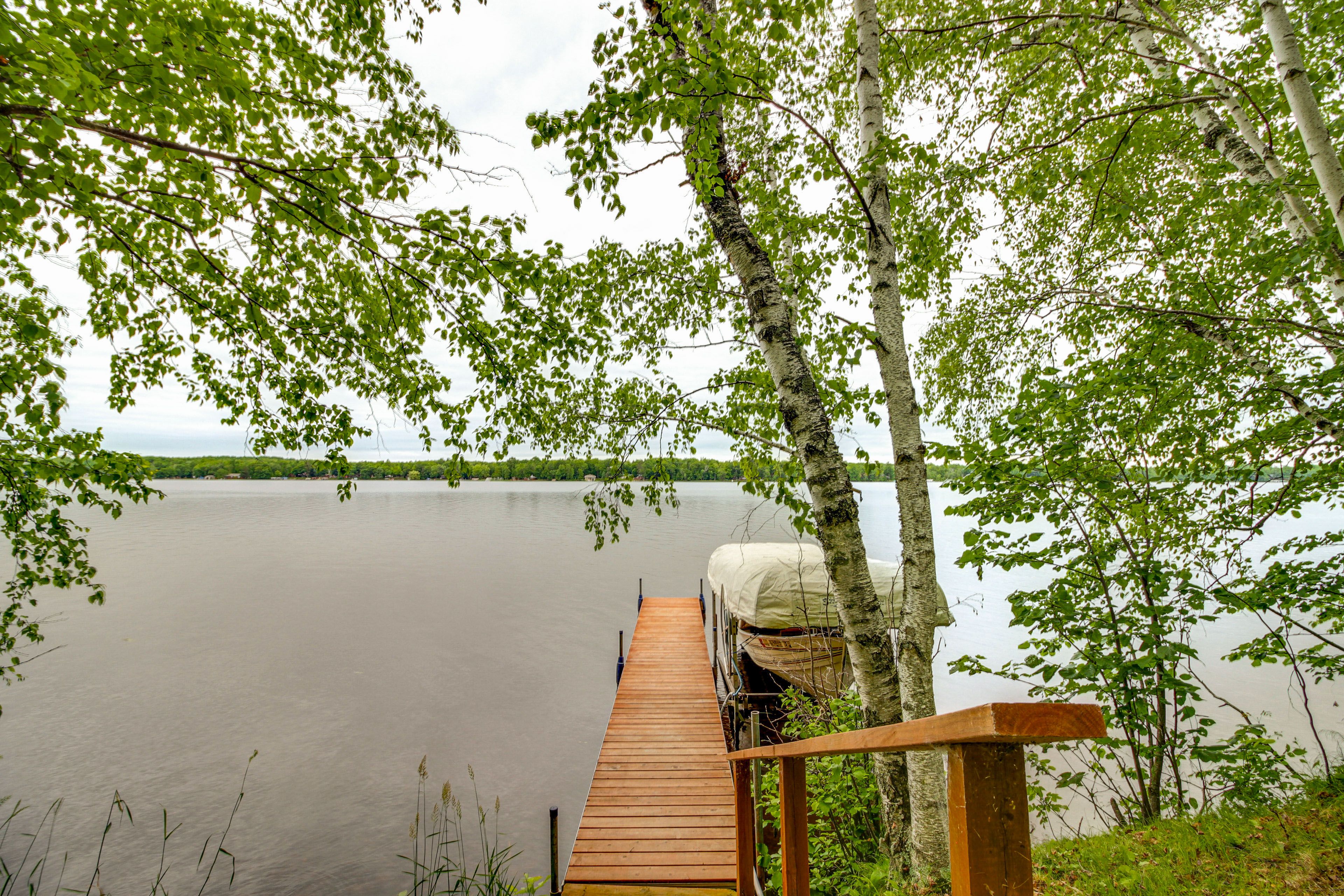 Private Dock | On-Site Sullivan Lake Access | Self Check-In