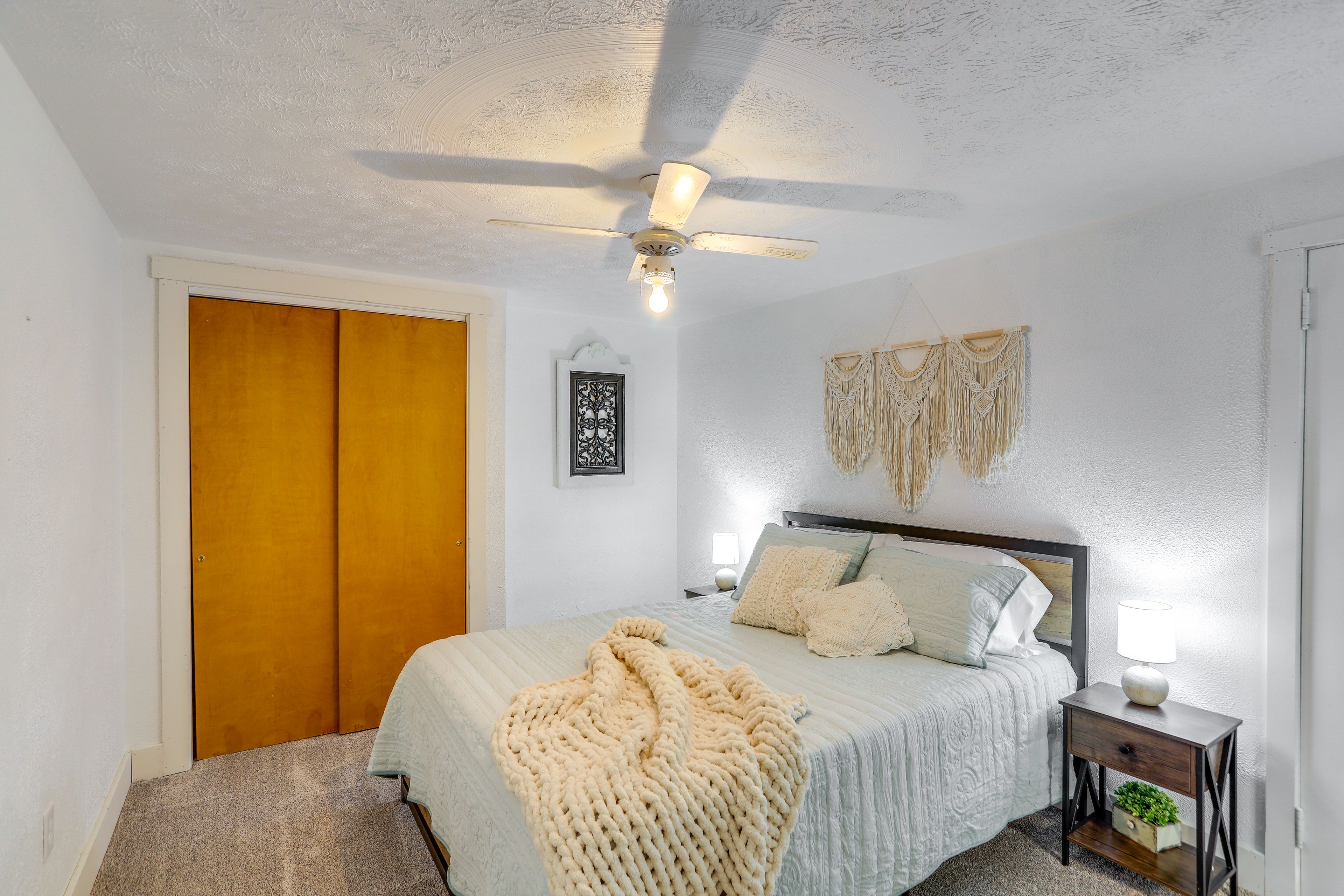 Bedroom 2 | Queen Bed | Central Heating & A/C