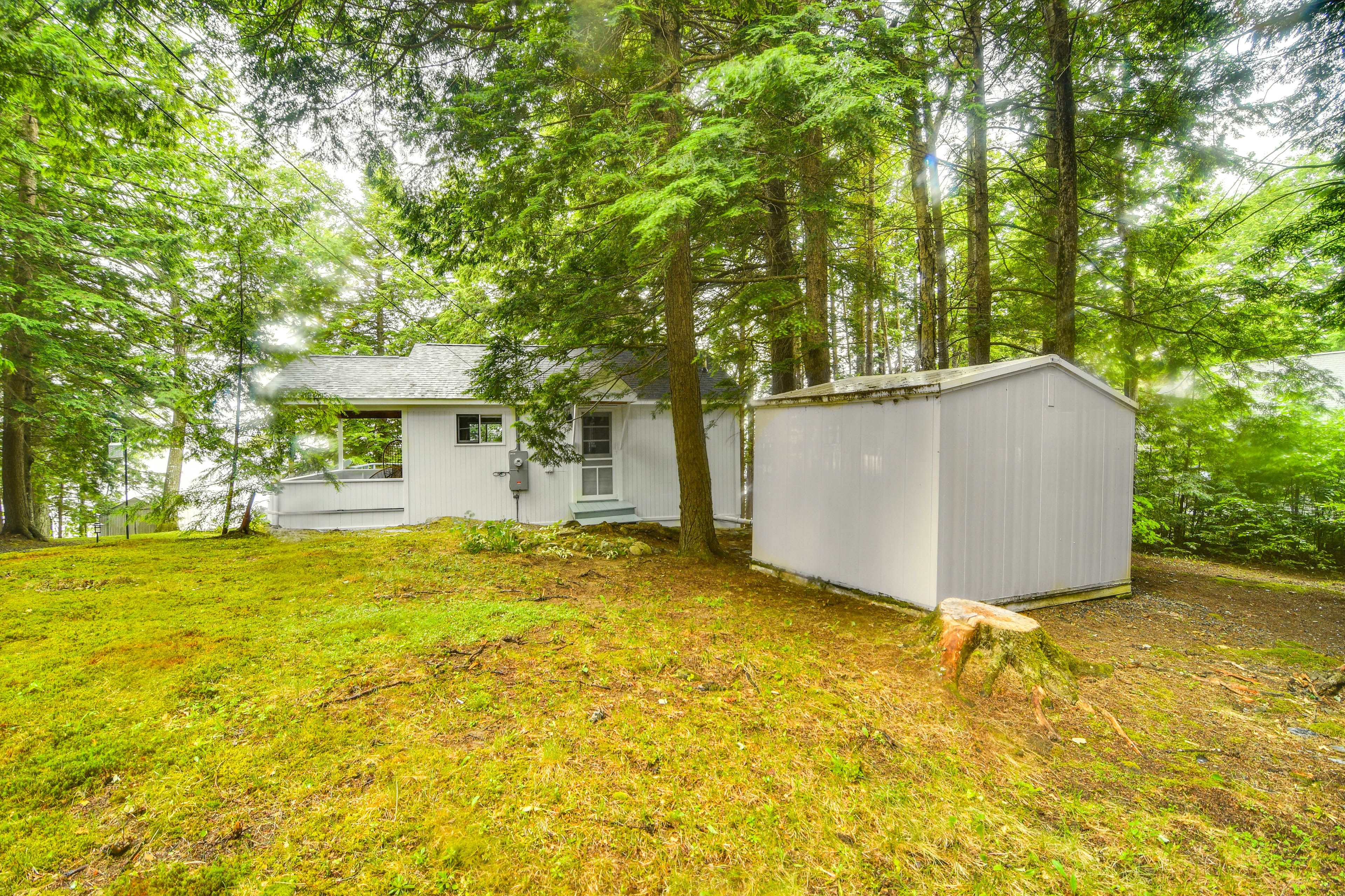 Cottage Exterior | Driveway Parking (3 Vehicles)