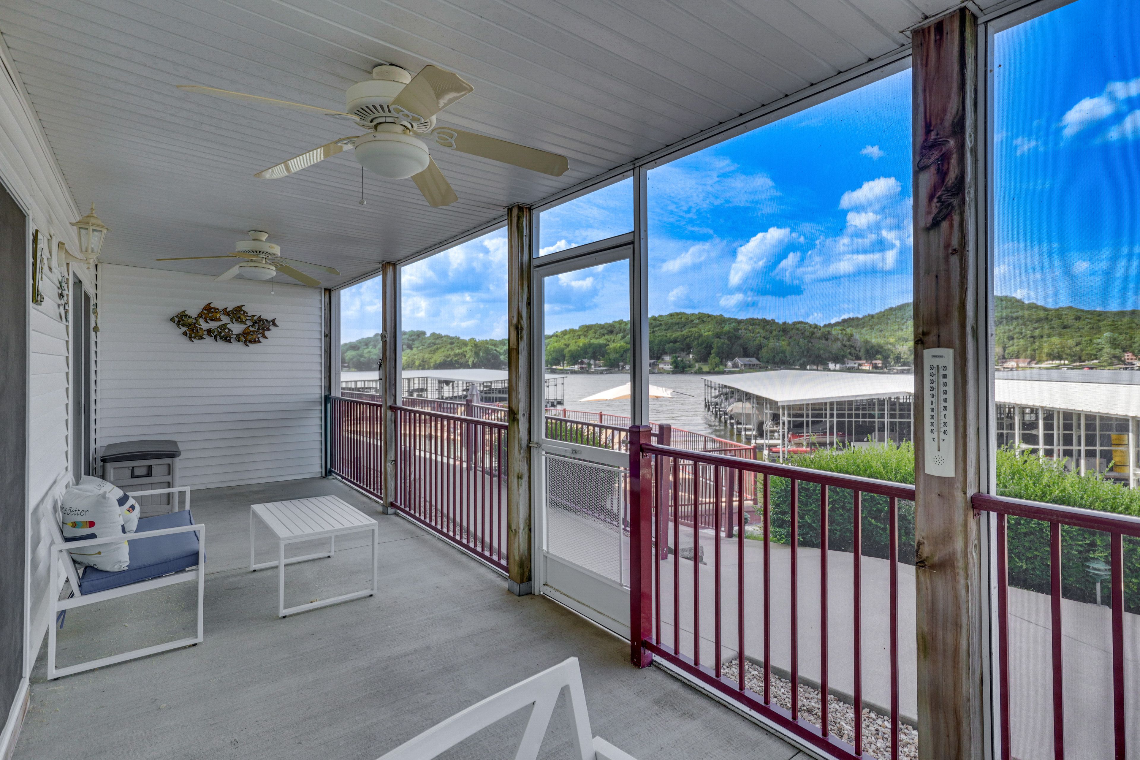 Camdenton Vacation Rental | 3BR | 2BA | 1,100 Sq Ft | Step-Free Entry