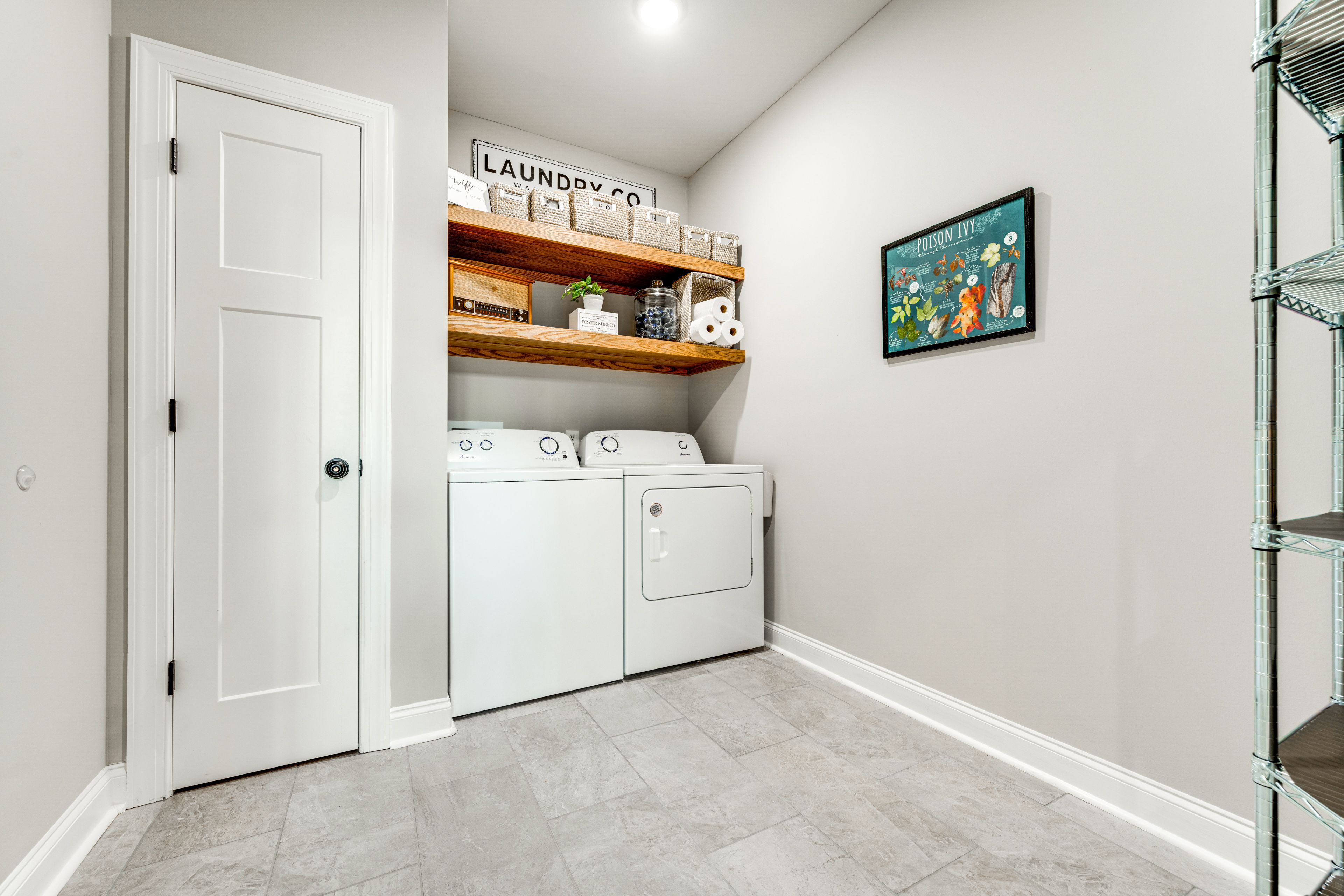 Laundry Area | 1st Floor | Washer/Dryer | Laundry Detergent | Iron/Board