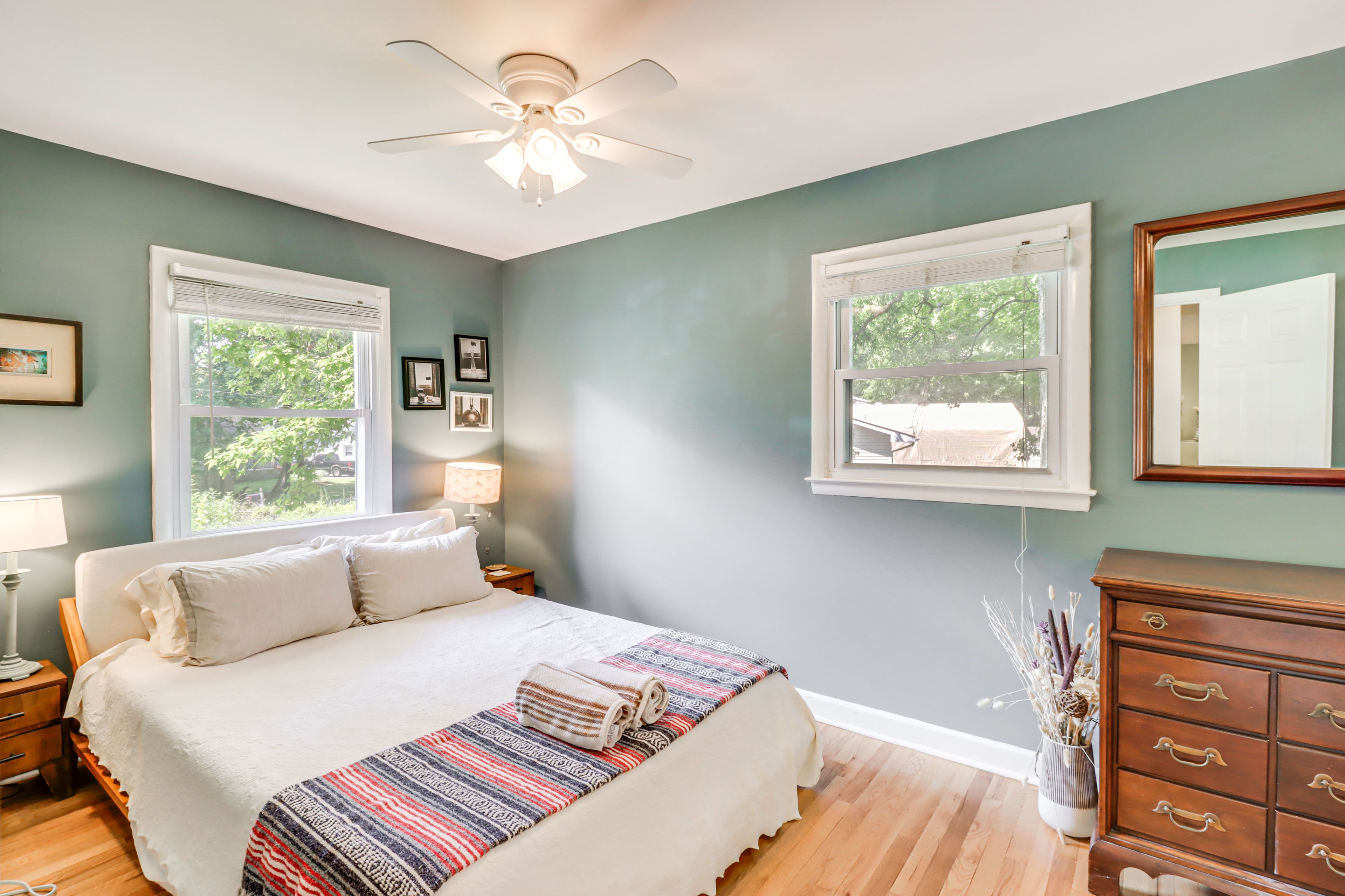 Bedroom 1 | Queen Bed | Linens Provided | Main Level