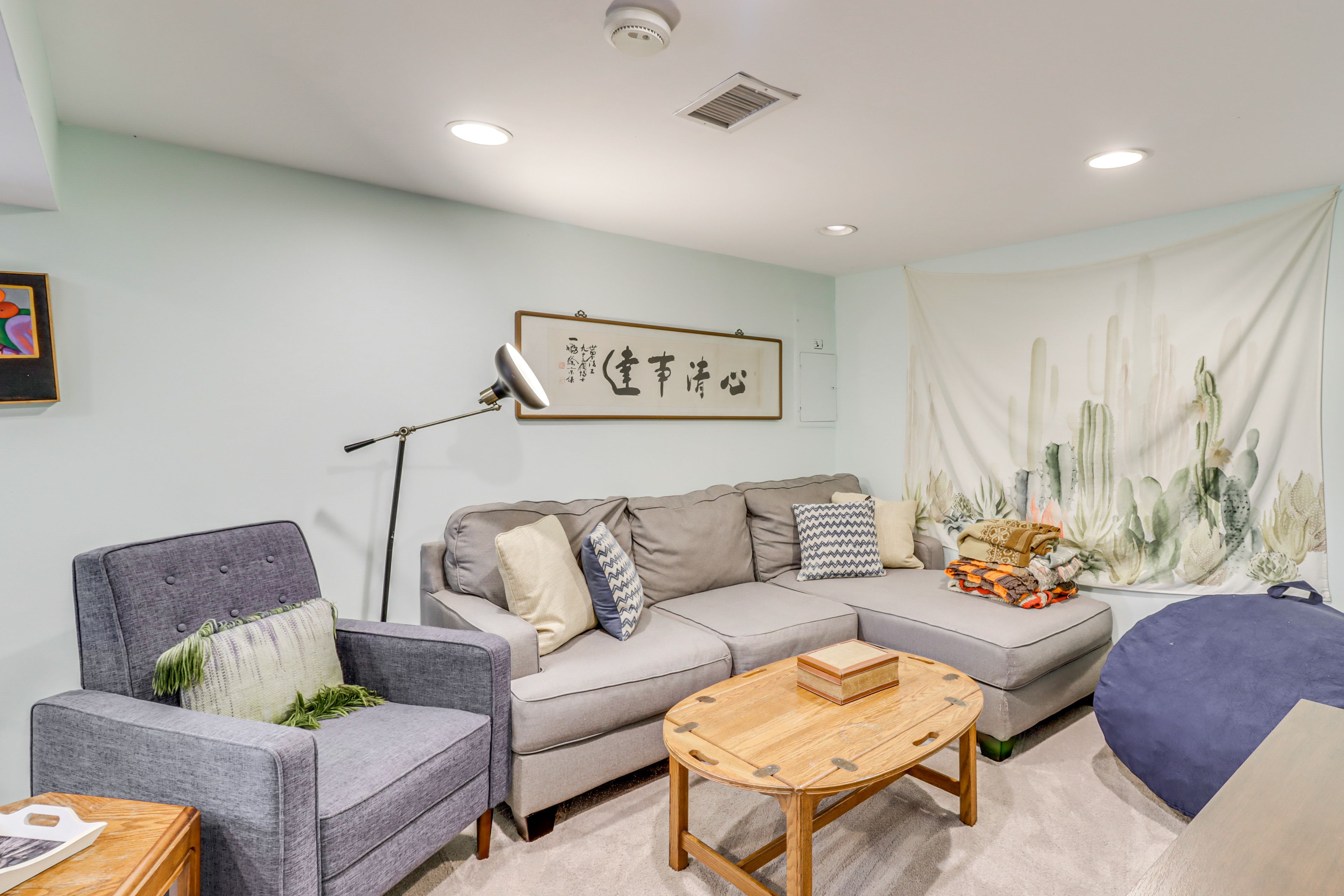 Downstairs Living Room | Exercise Equipment | Lower Level