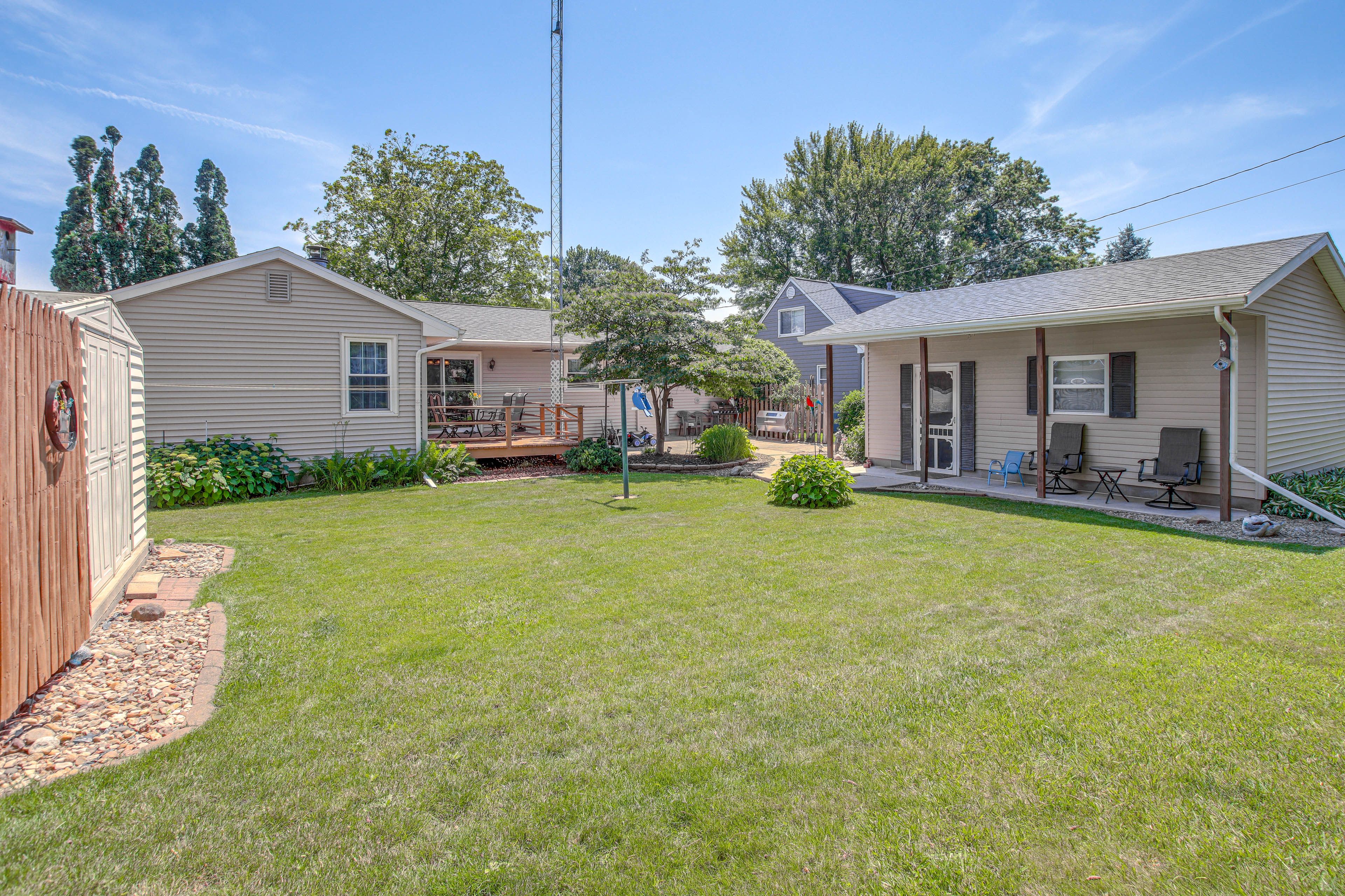 Backyard | Multi-Level Home