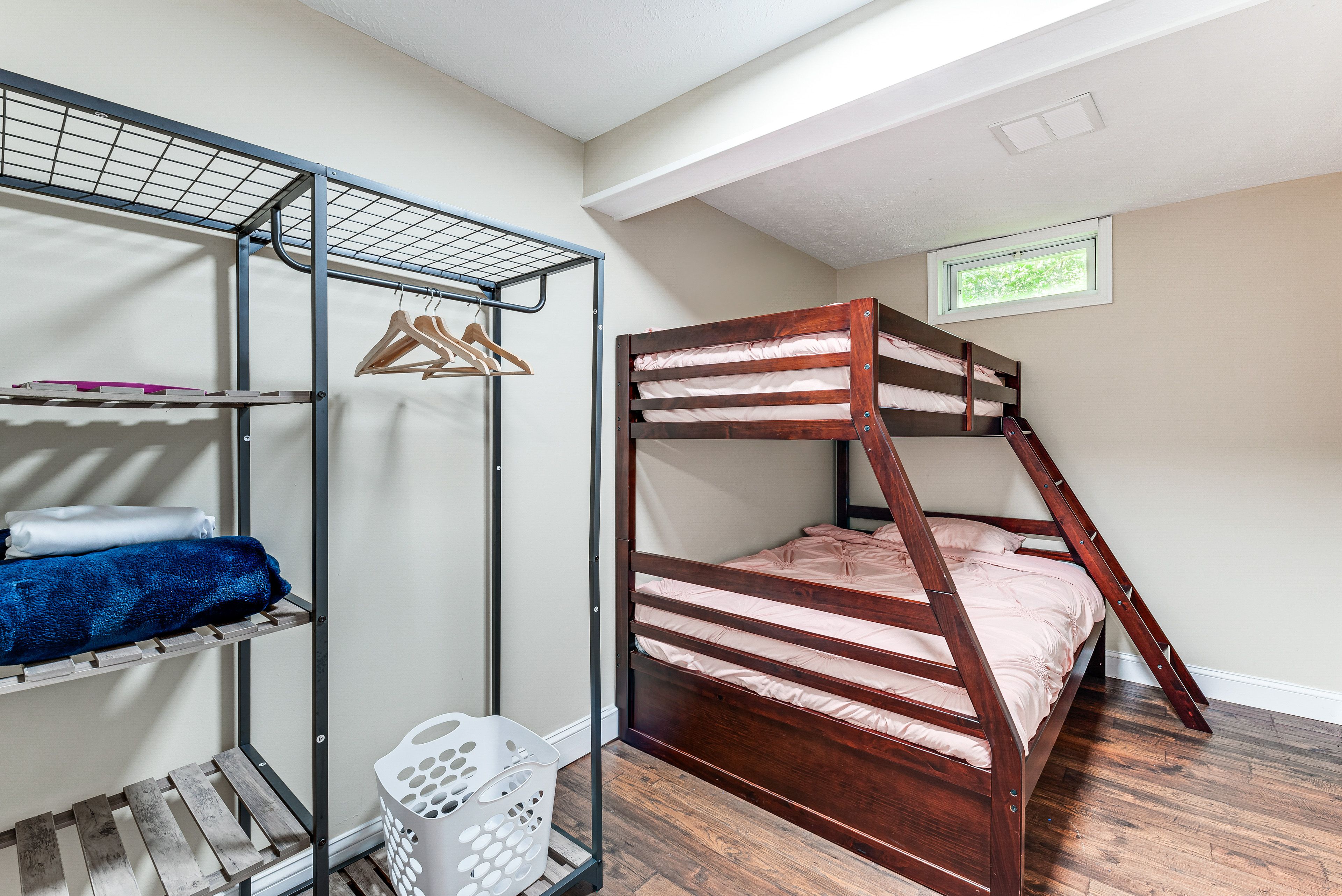 Bedroom 5 | Basement | Twin/Full Bunk Bed