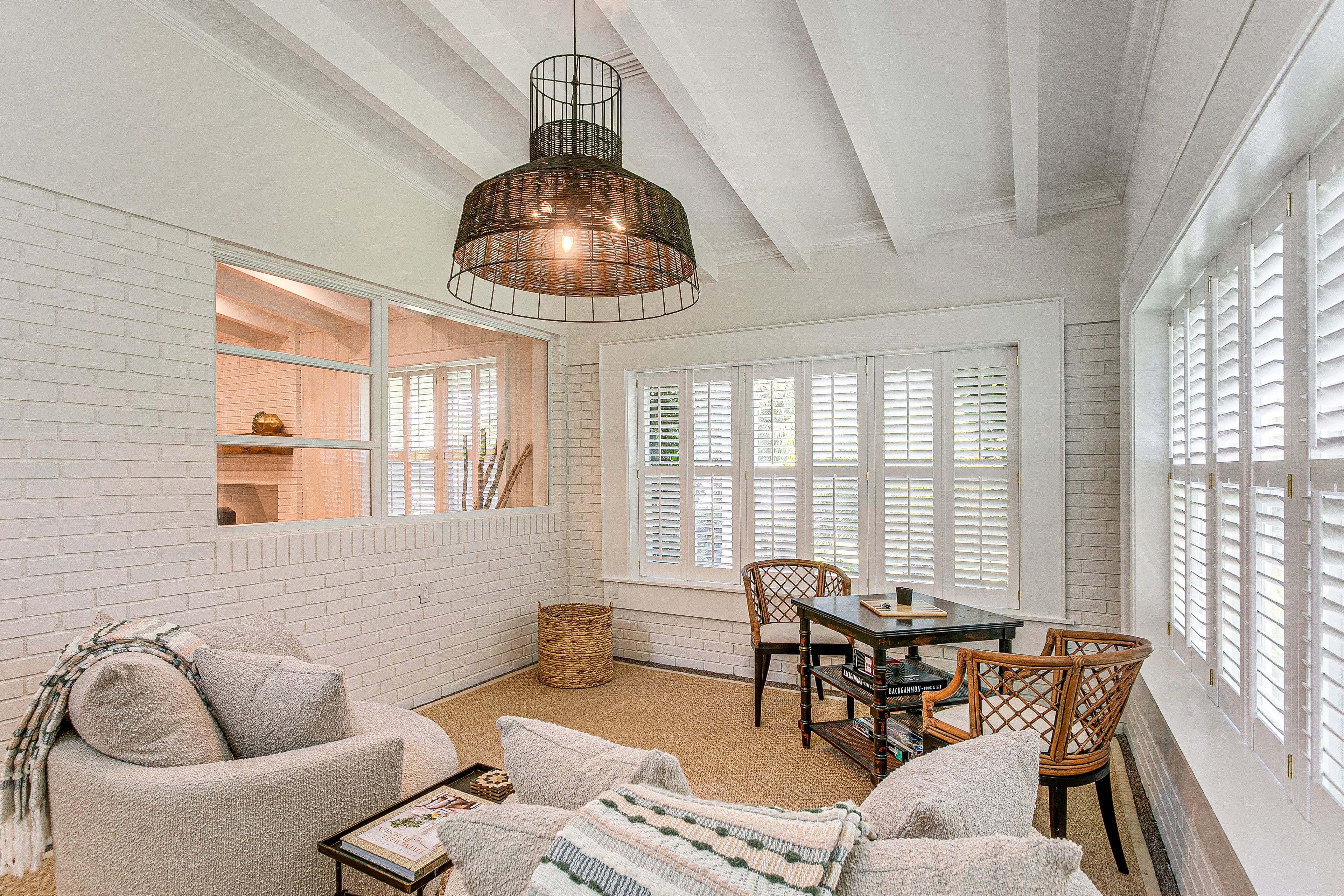 Sunroom | Game Table | 1st Floor