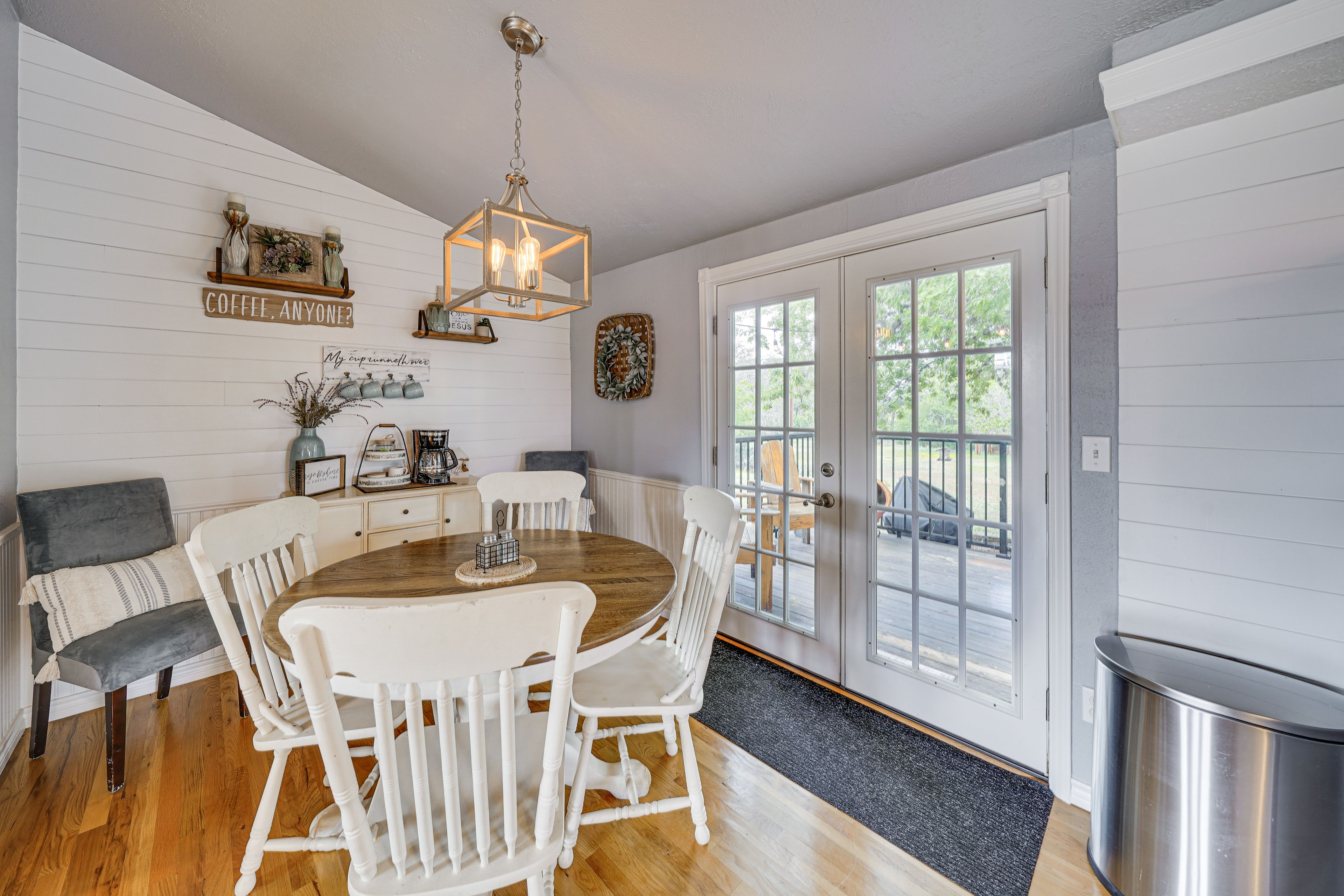 Dining Area | Dishware/Flatware Provided | Drip Coffee Maker