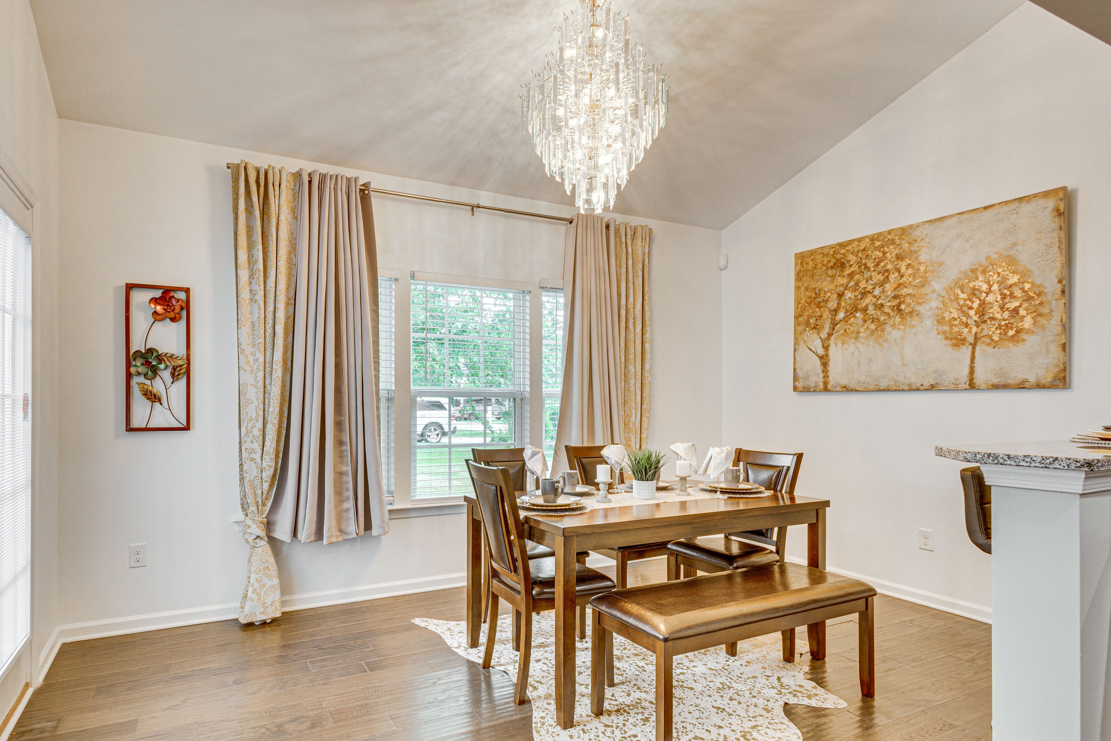 Dining Room | Dishware & Flatware Provided | 1st Floor