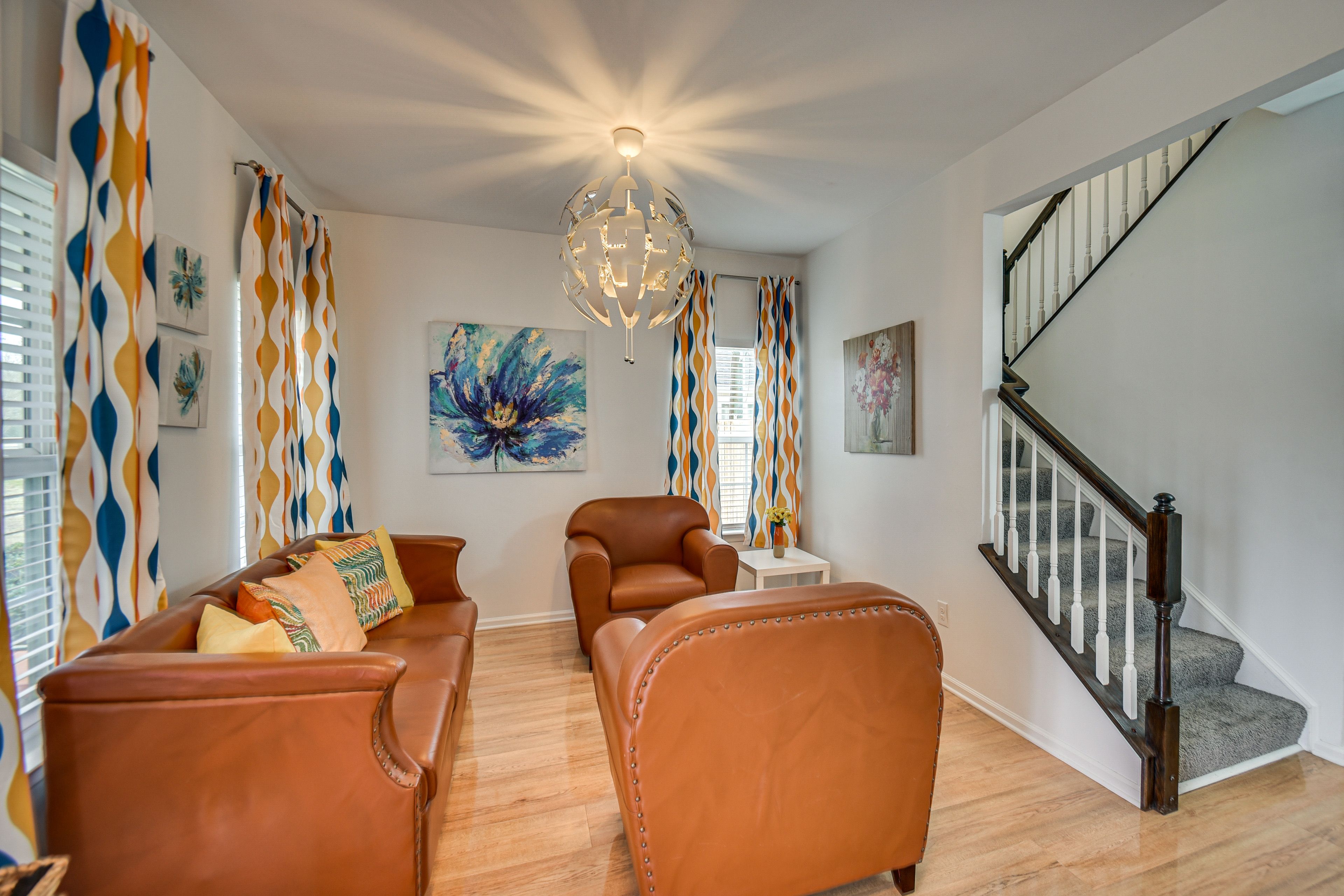 Den | 1st Floor | Central A/C & Heat