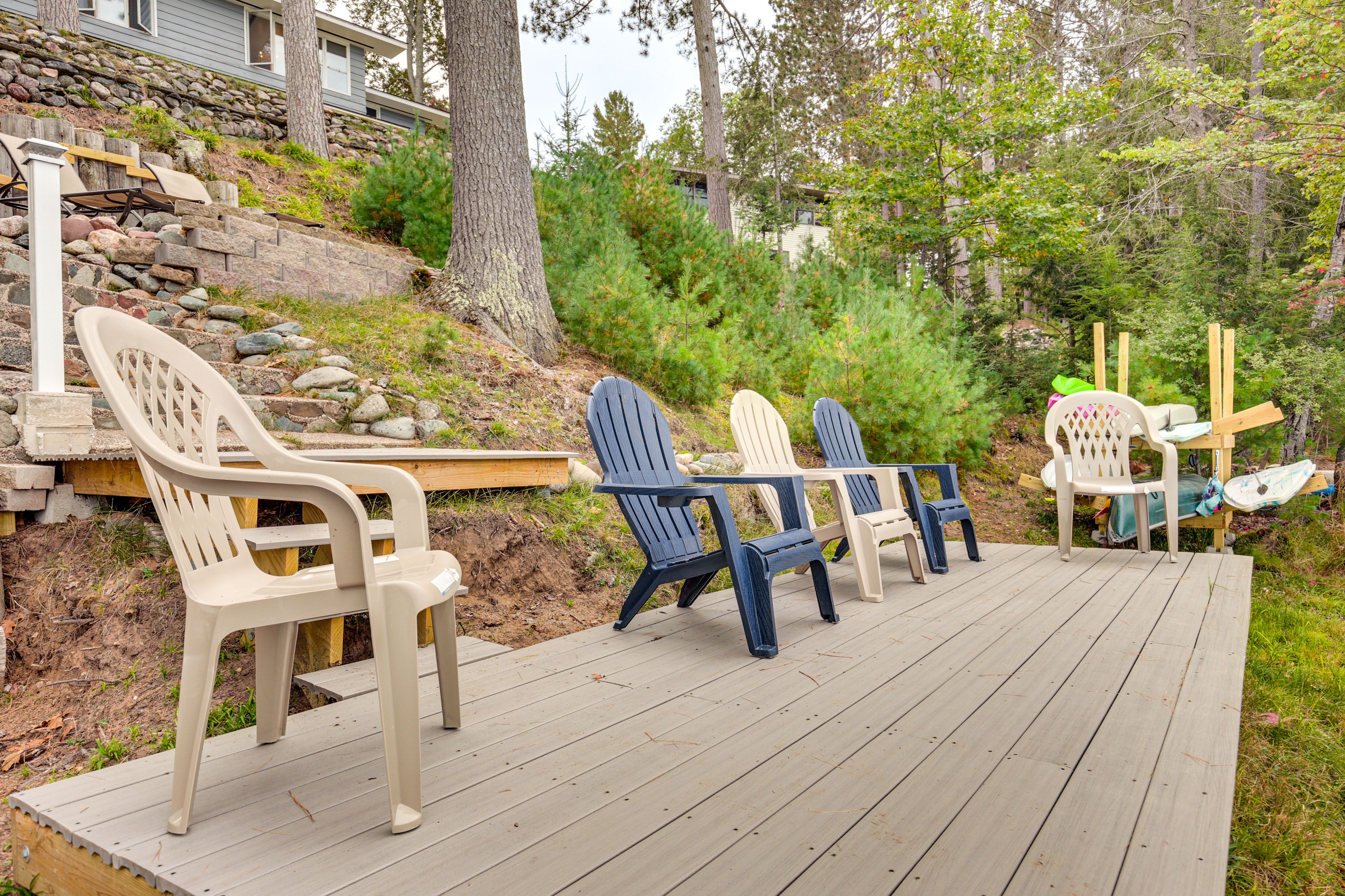 Deck | Kayaks Provided