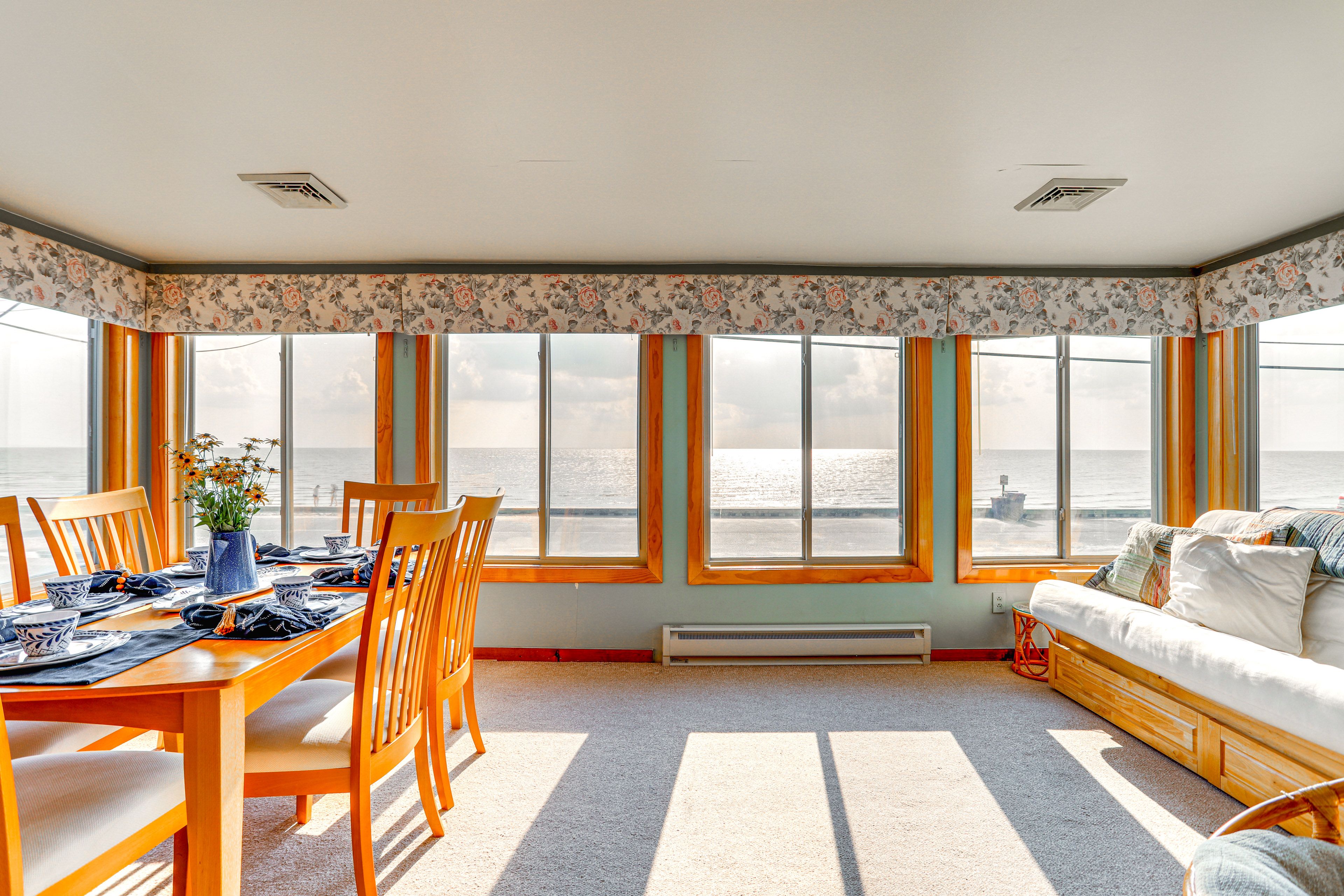 Sunroom | Bay Views | Central A/C | Electric Heating
