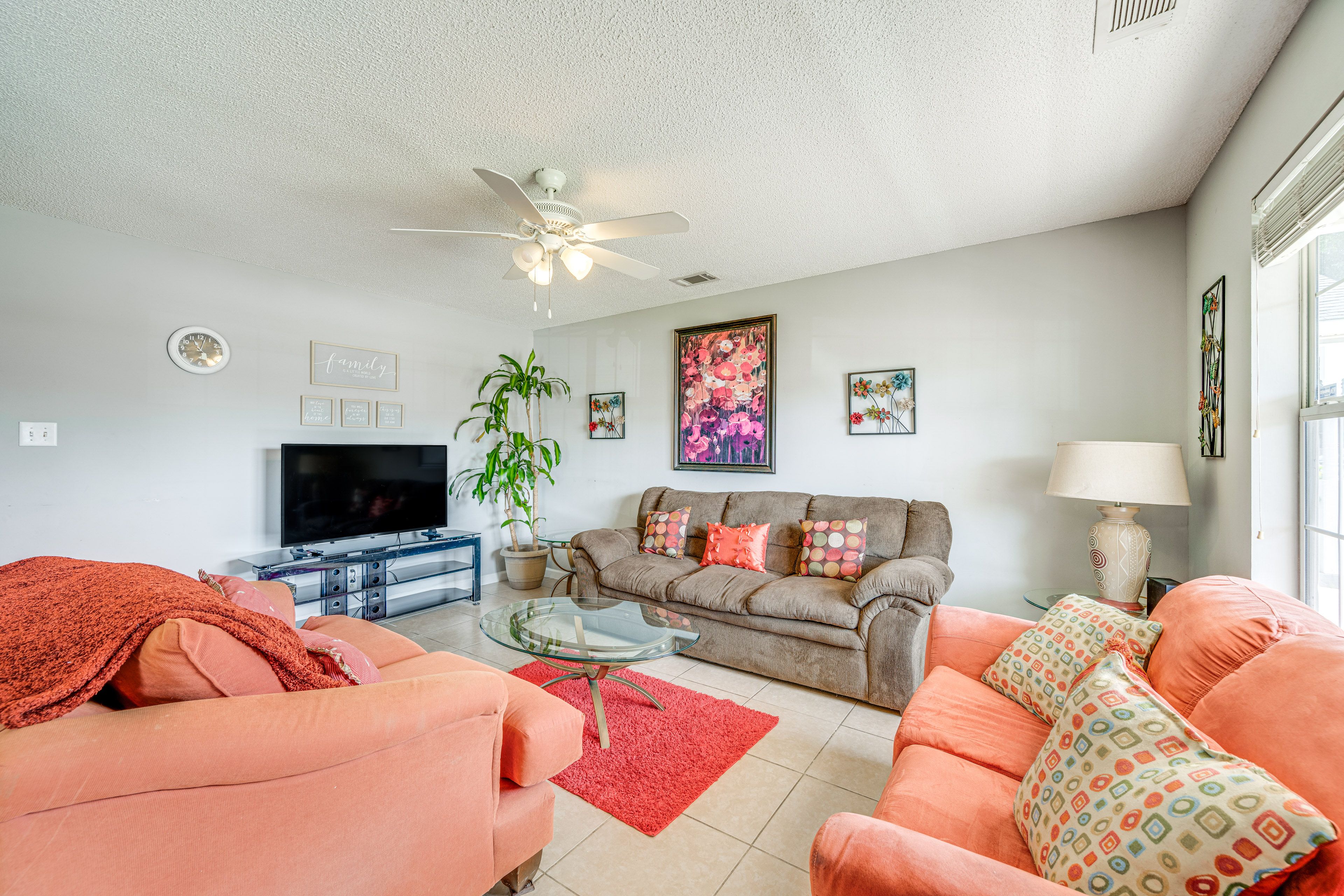 Warner Robins Vacation Rental | 3BR | 2BA | 1,161 Sq Ft | 1 Small Step to Enter