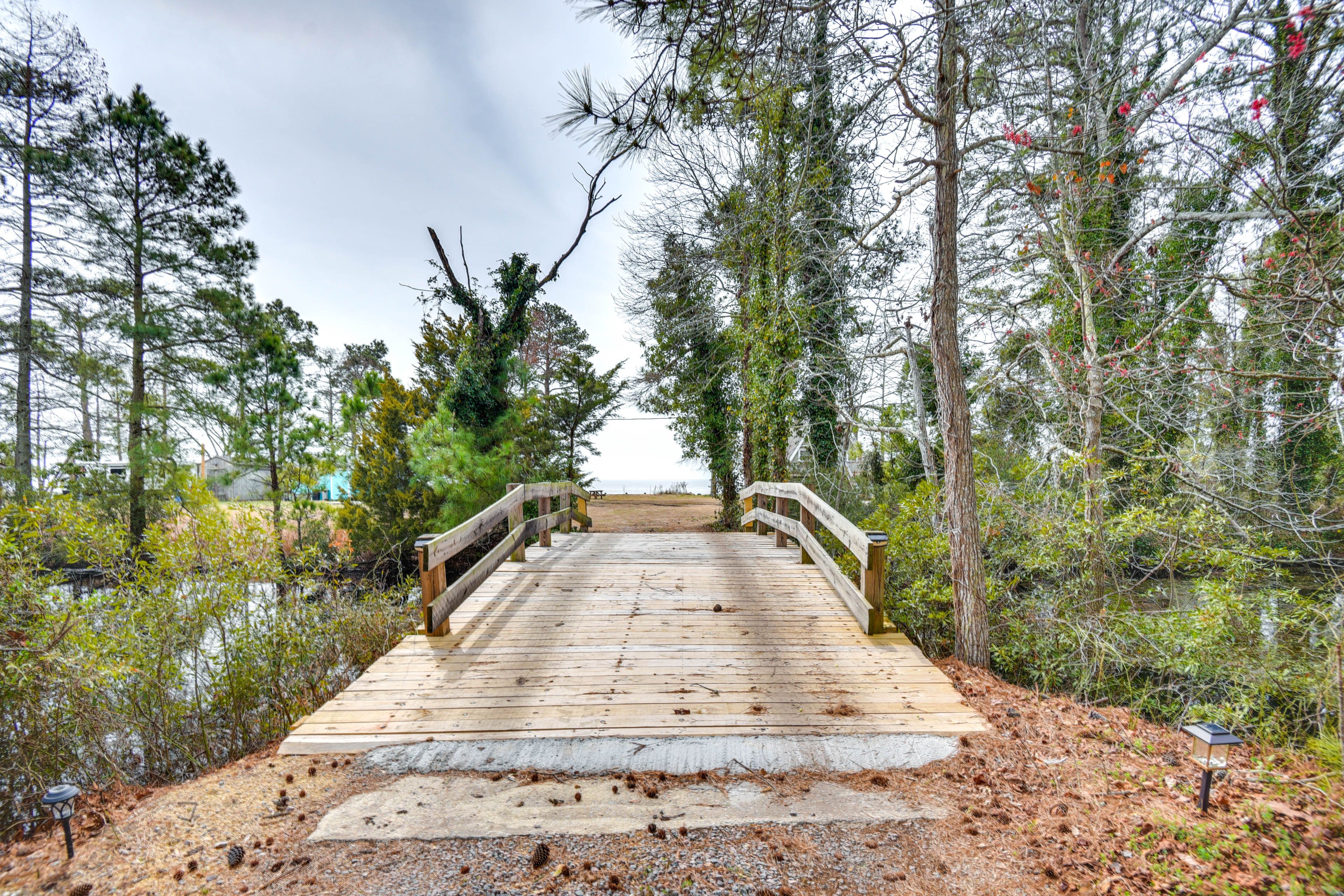 Property Access | Semi-Steep Bridge Over Canal