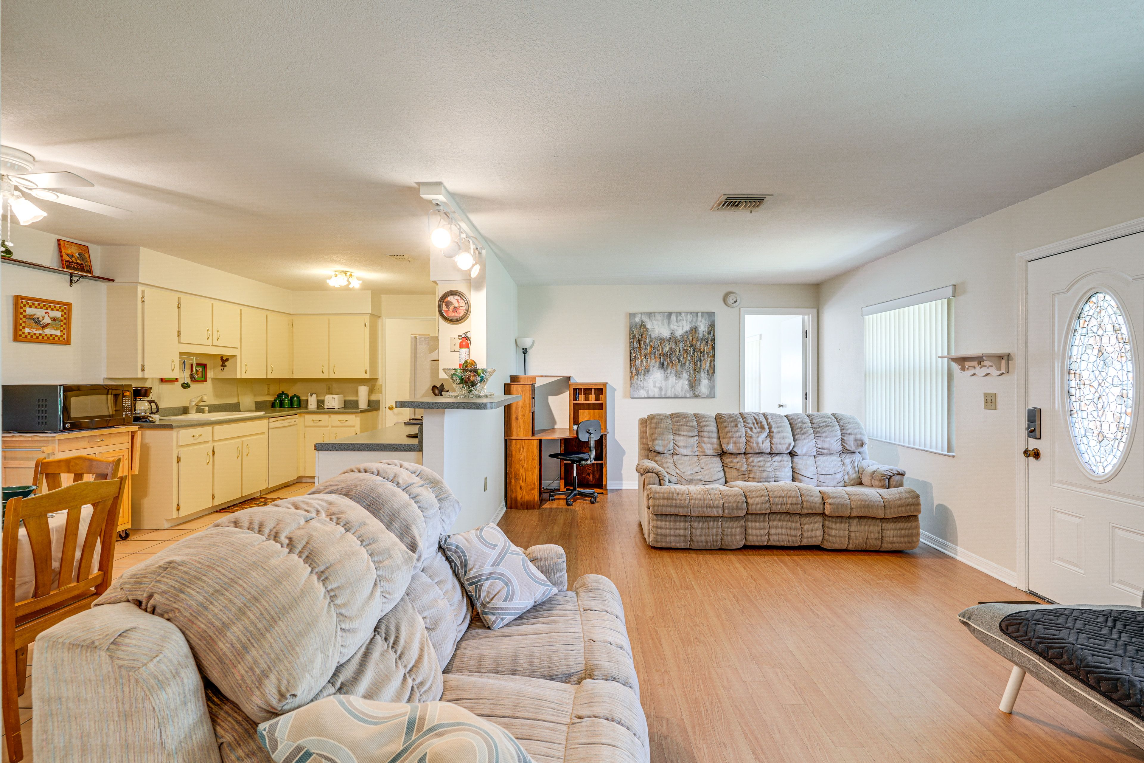 Living Room | Kitchen | Single-Story Home