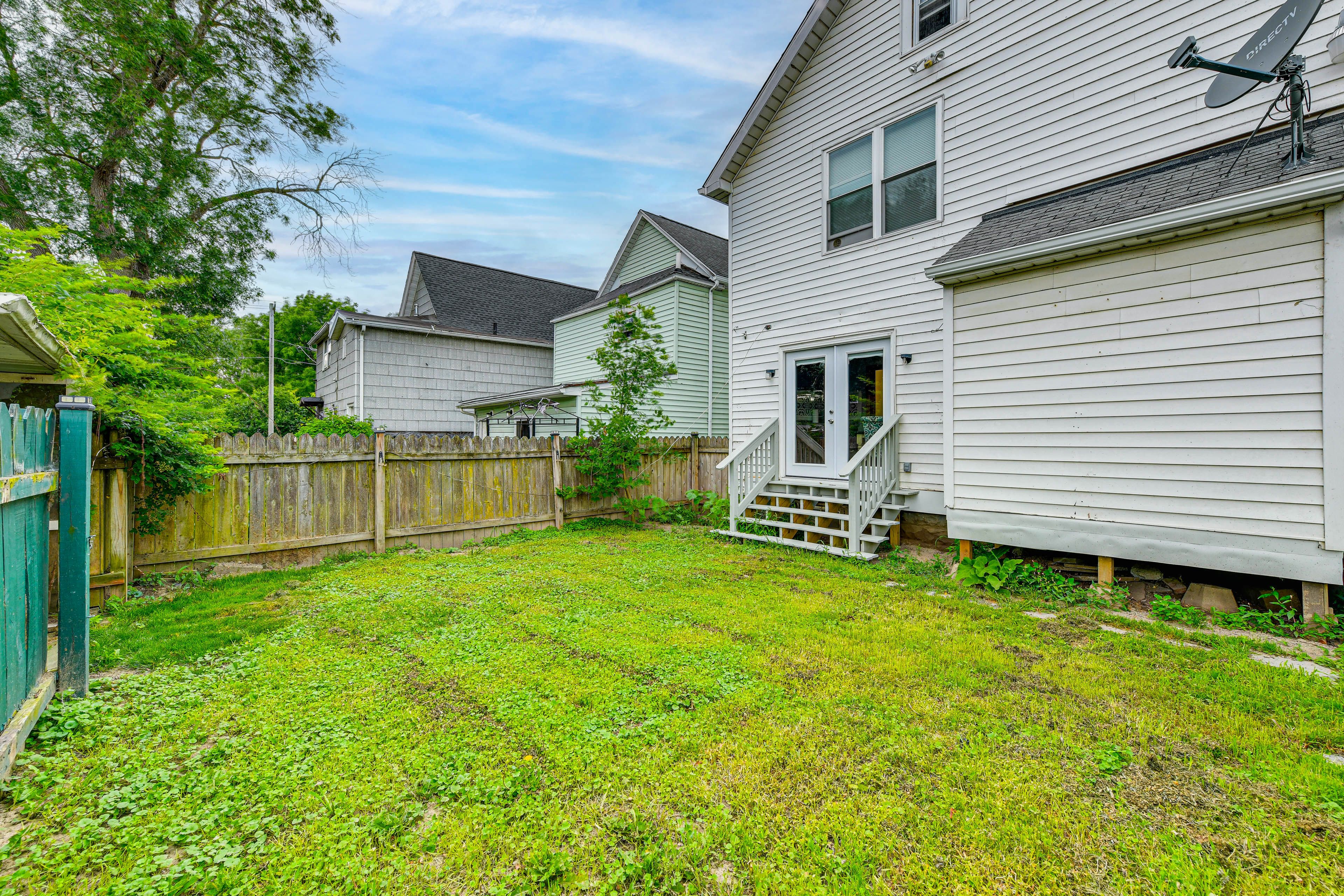Fenced-In Backyard