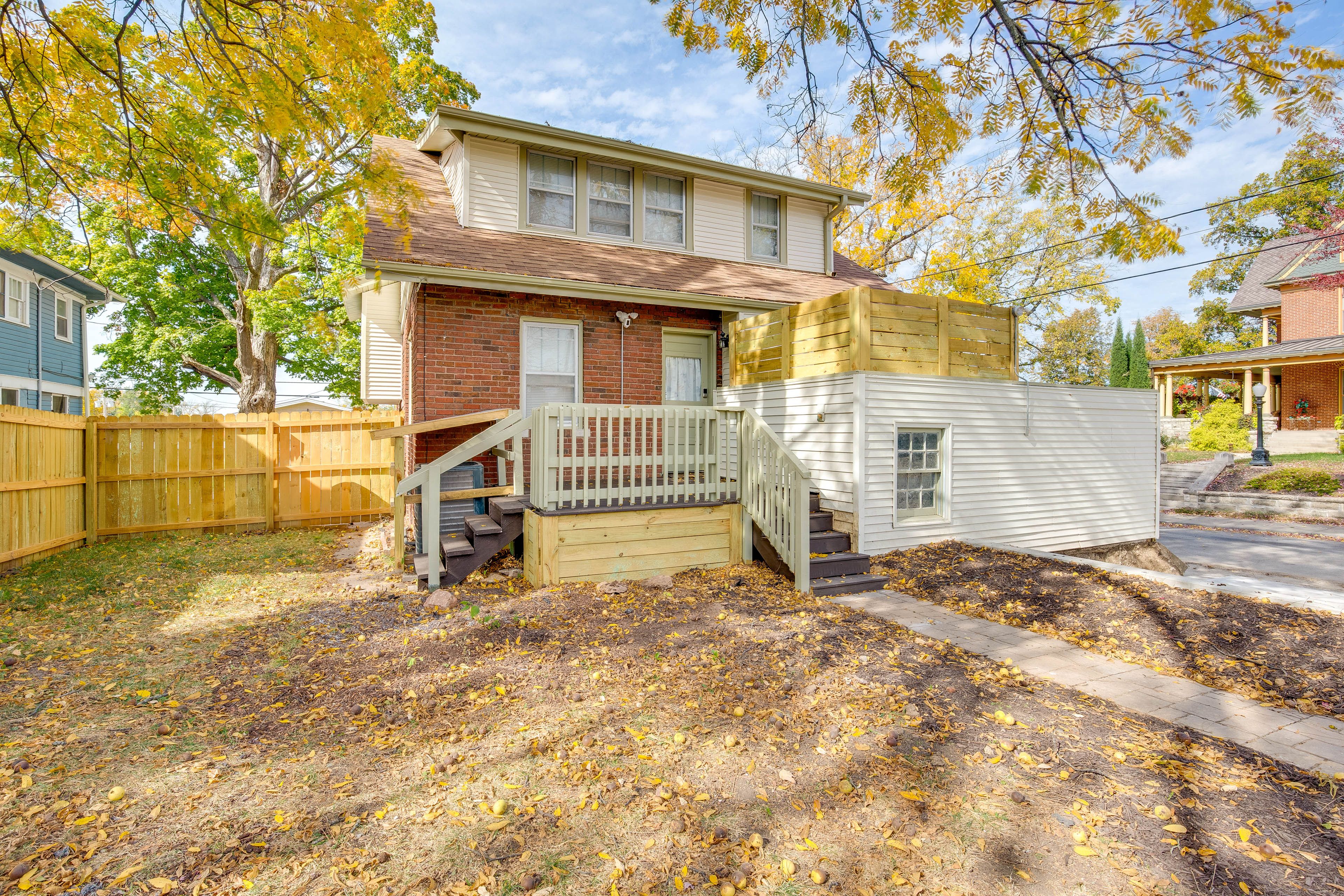 Home Exterior | Keyless Entry | Private Backyard