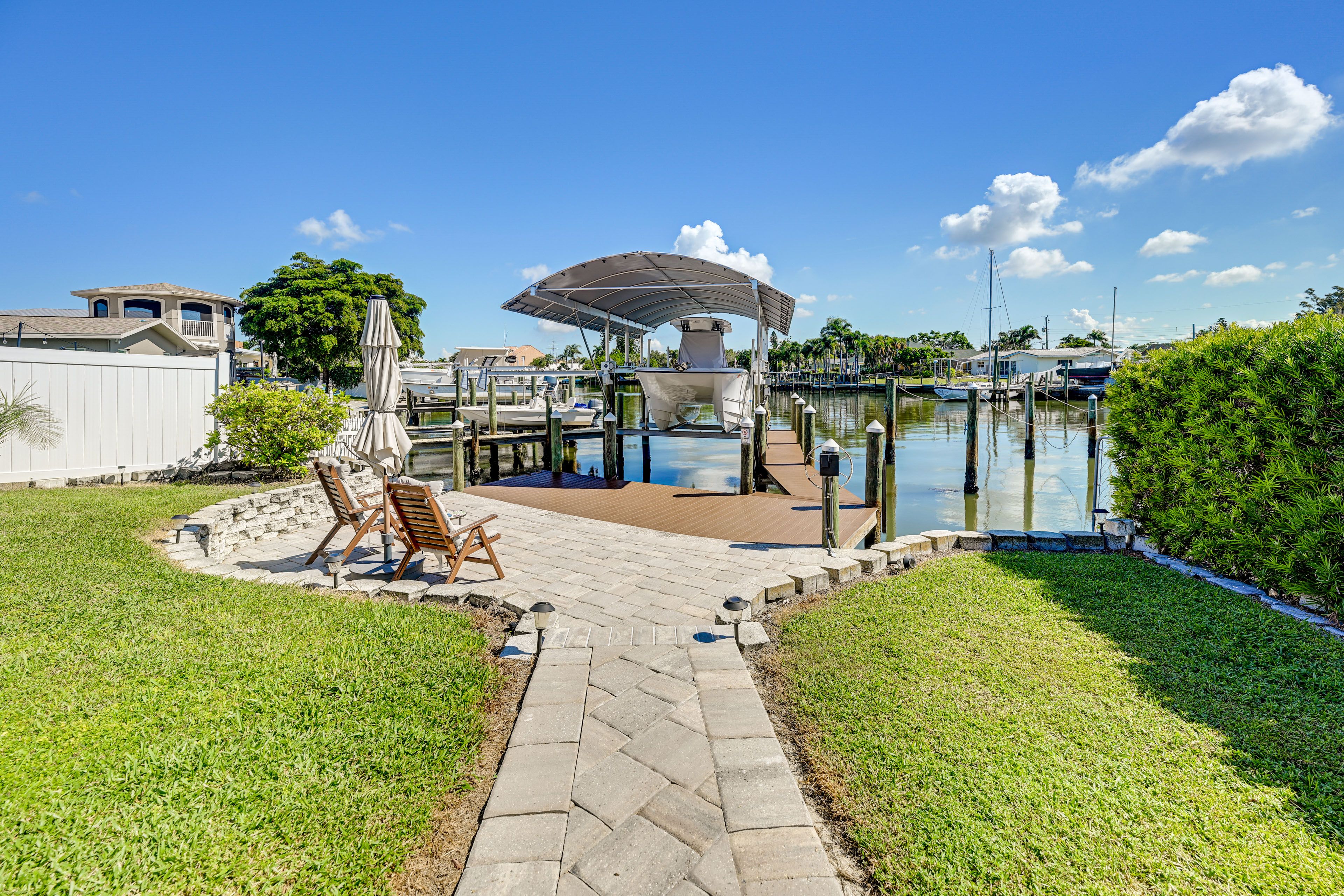 Waterfront Seating Area
