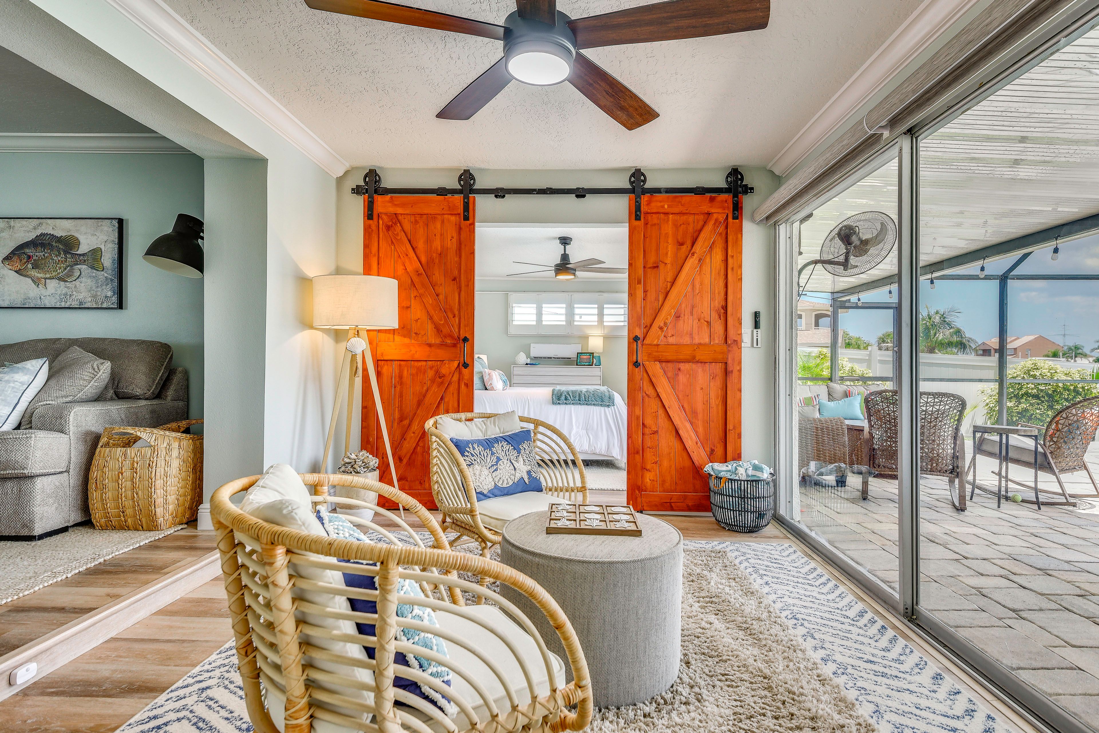Sunken Sitting Area | 1 Step Required to Access