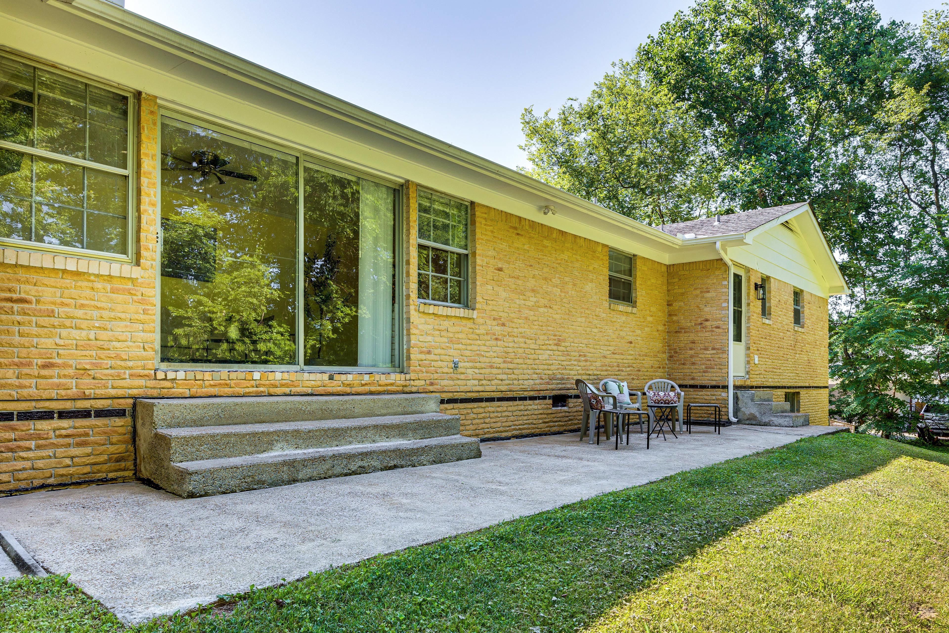 Patio | Outdoor Dining | Unfenced Yard