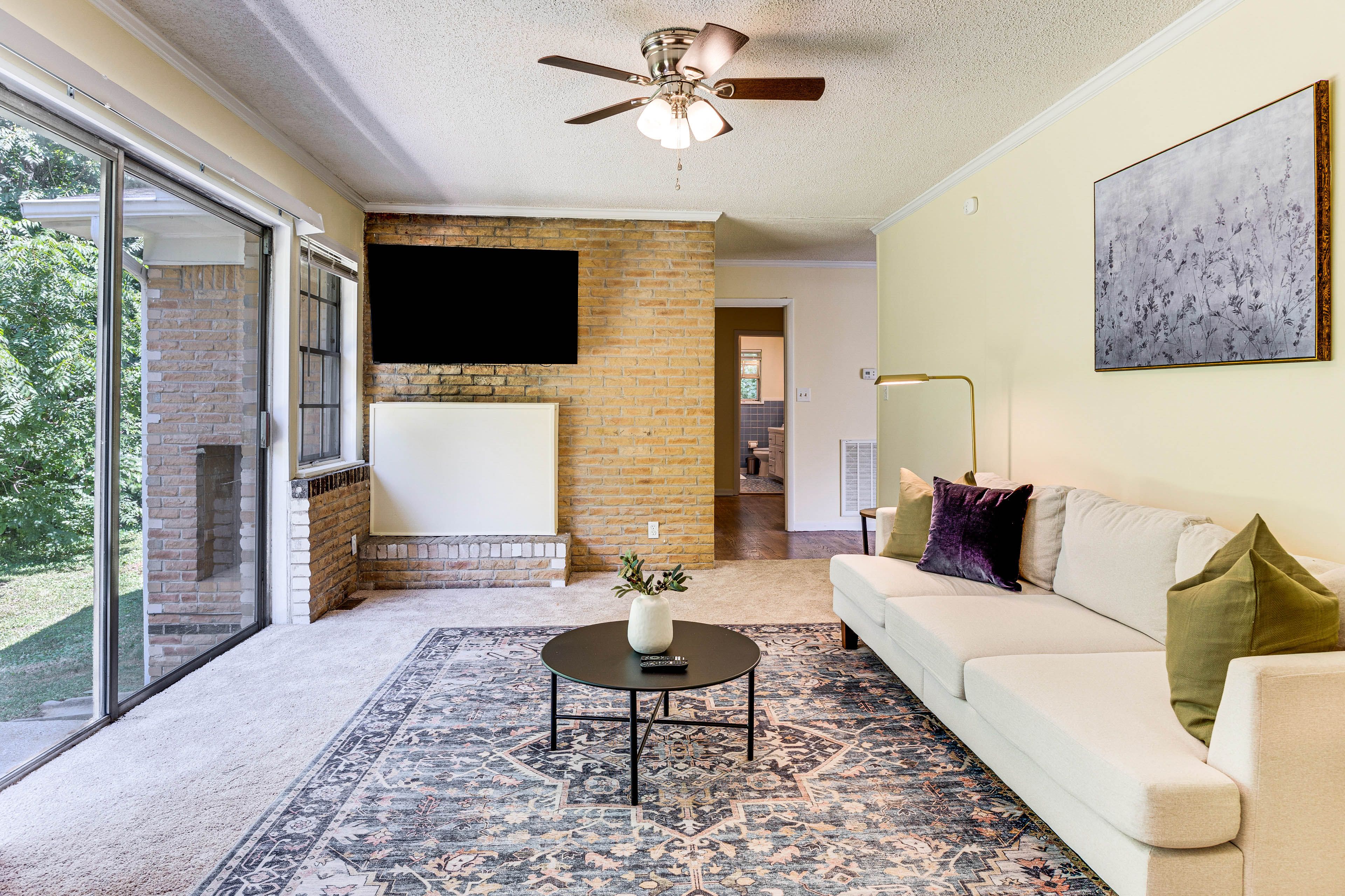 Media Room | Central A/C & Heating