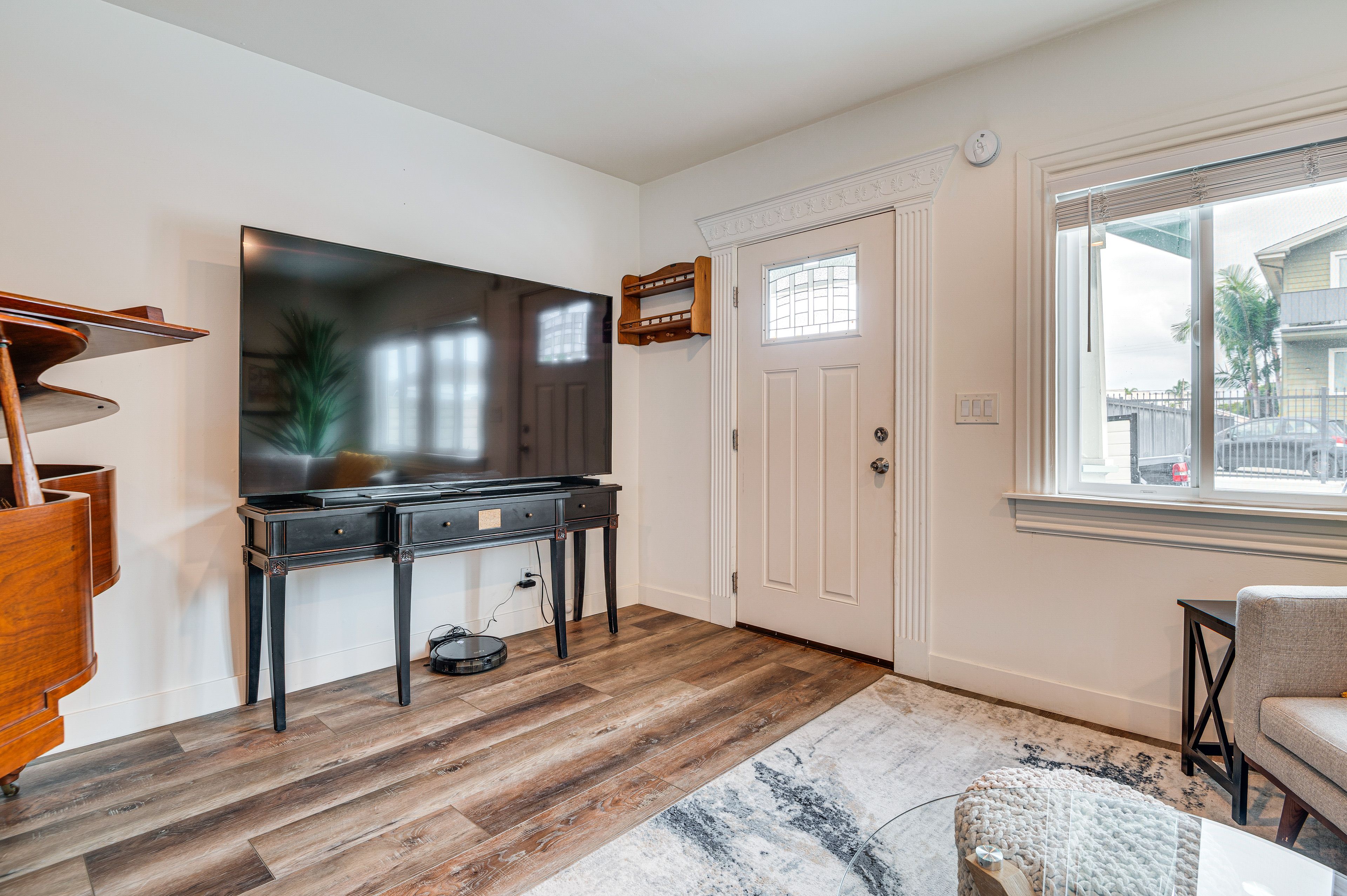 Living Room | Wall HVAC System (A/C & heat) | Baldwin Grand Piano