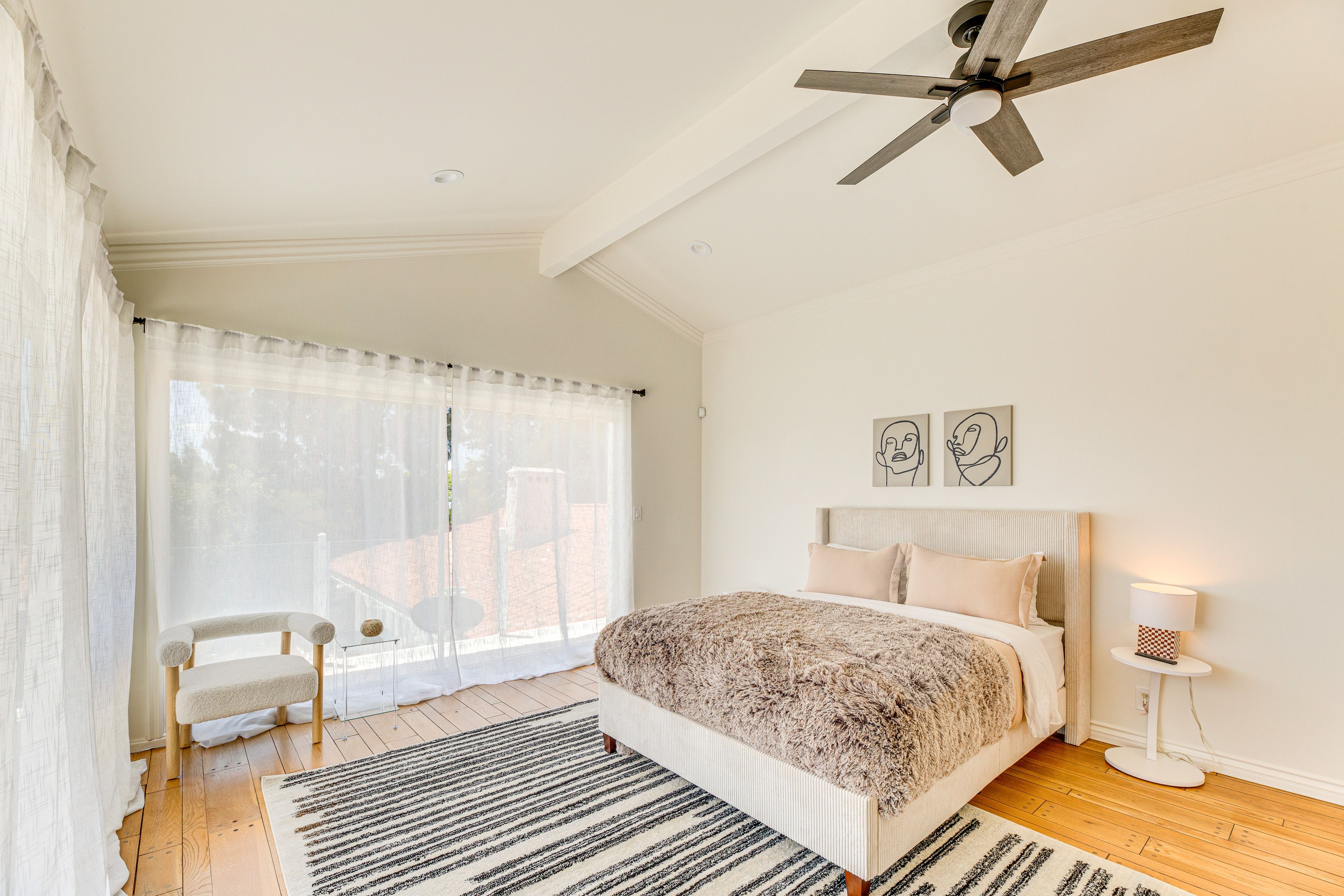 Bedroom 3 | Queen Bed | Balcony Access | Upper Level