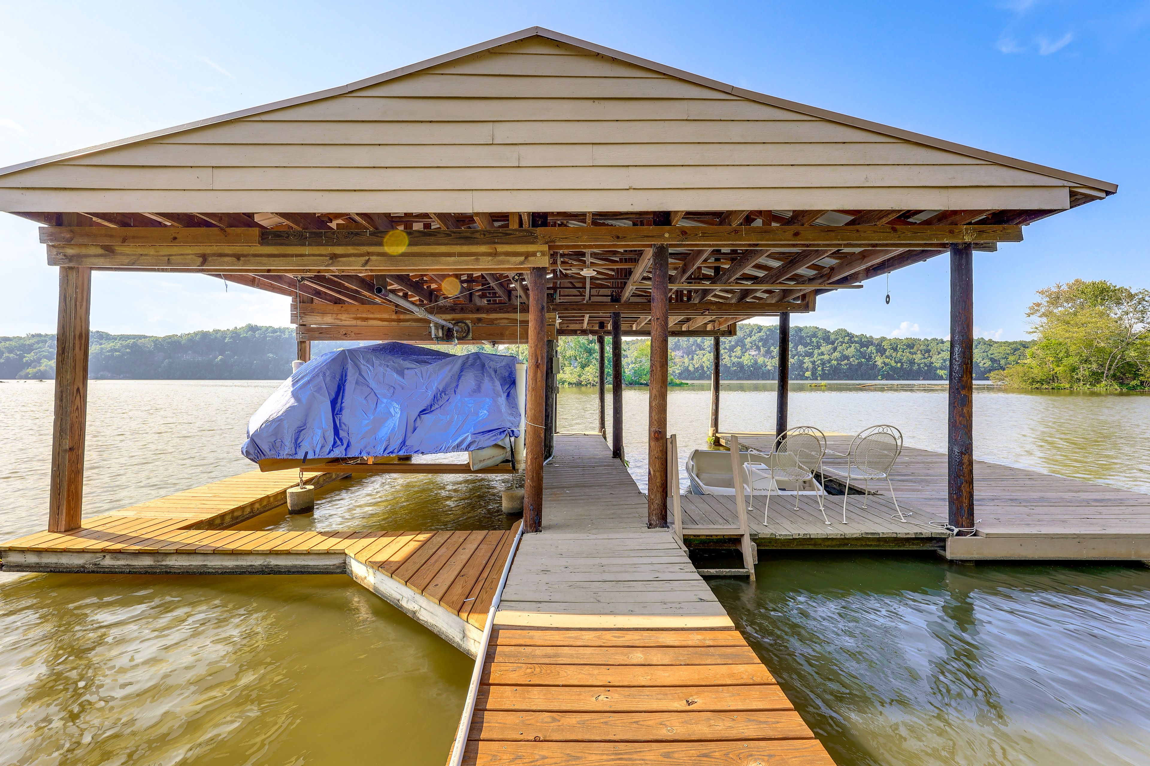 Private Boat Dock | Pedal Boat | Canoe | Life Jackets | Wheeler Lake Access