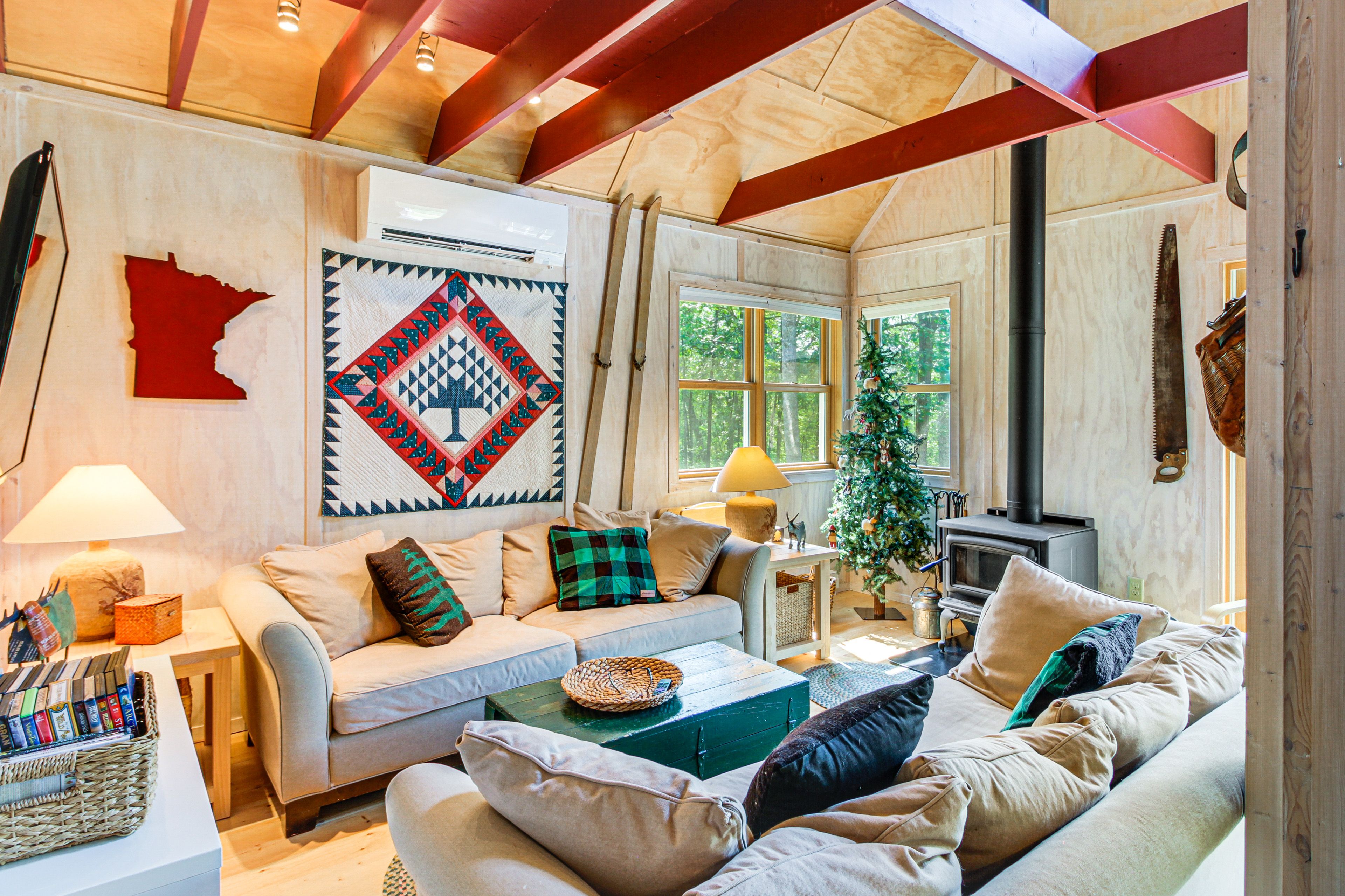 Living Room | Free WiFi | Smart TV | Wood-Burning Stove | 1st Floor