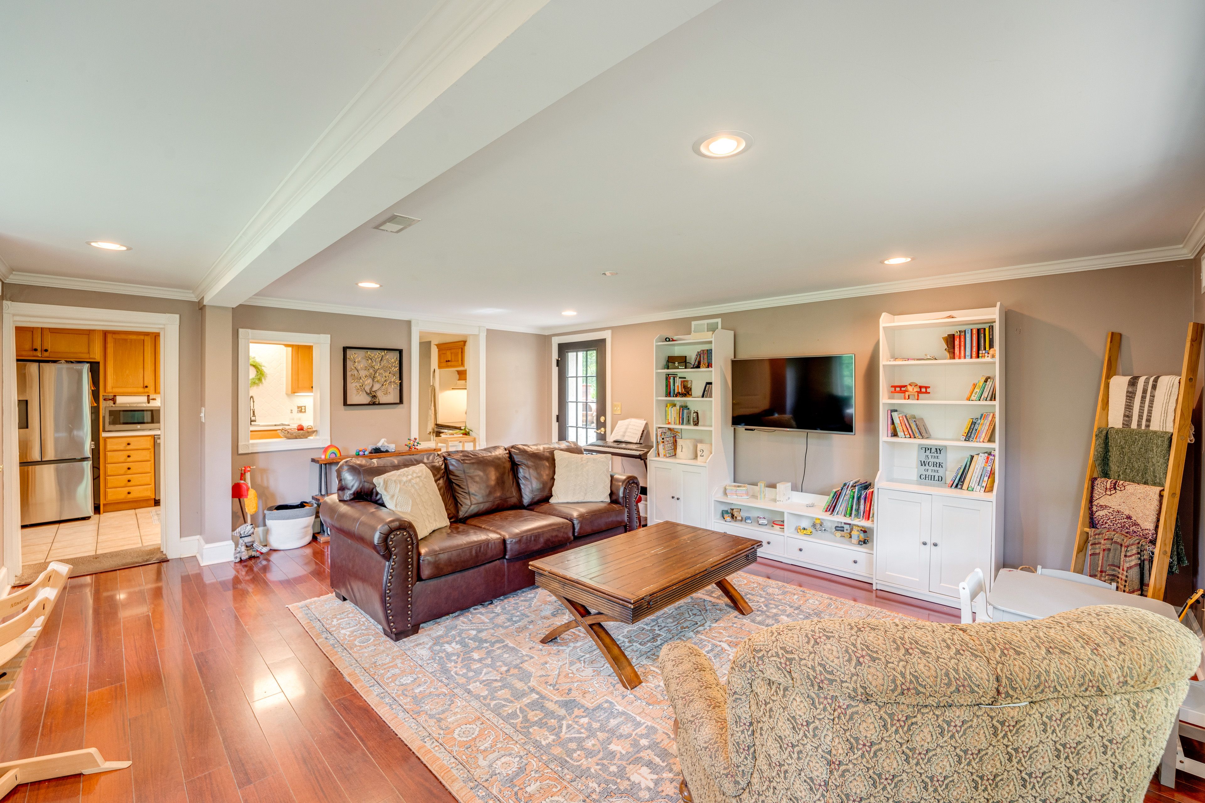 Interior | 2-Story Home | Central Heating & A/C | Free WiFi