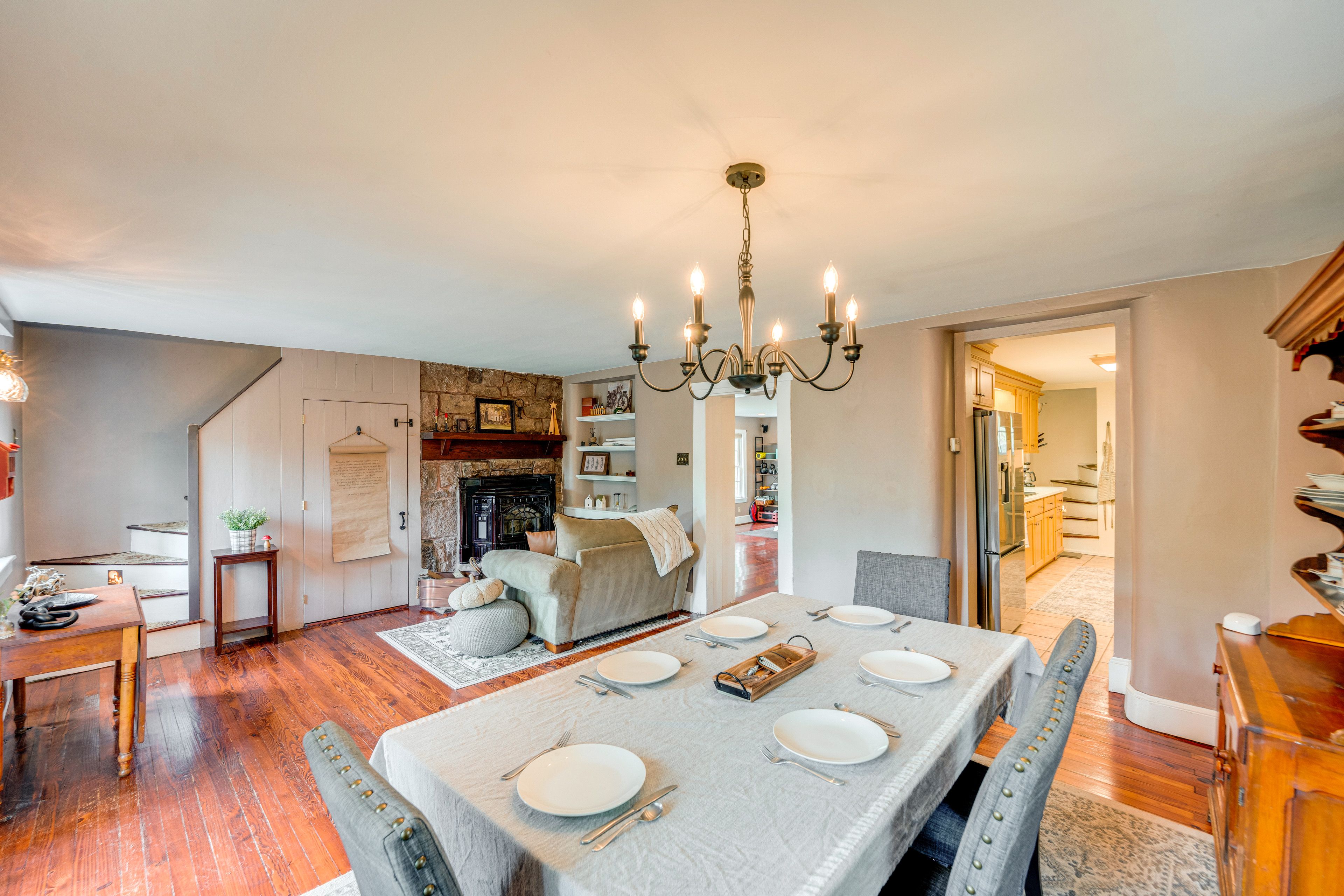 Pottstown Vacation Rental | 3BR | 3.5BA | 2,782 Sq Ft | Stairs Required
