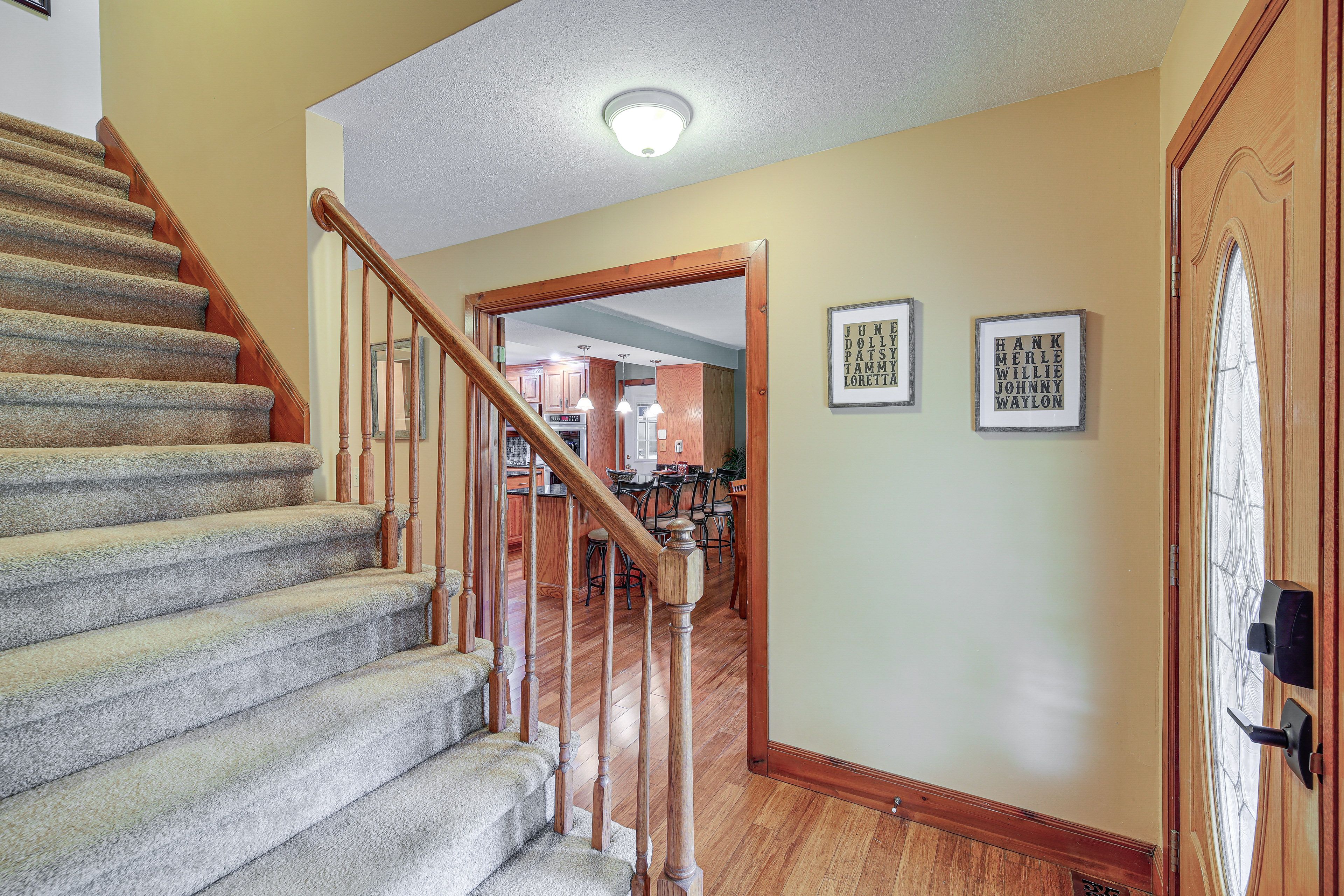 Stairs to Access 2nd Floor