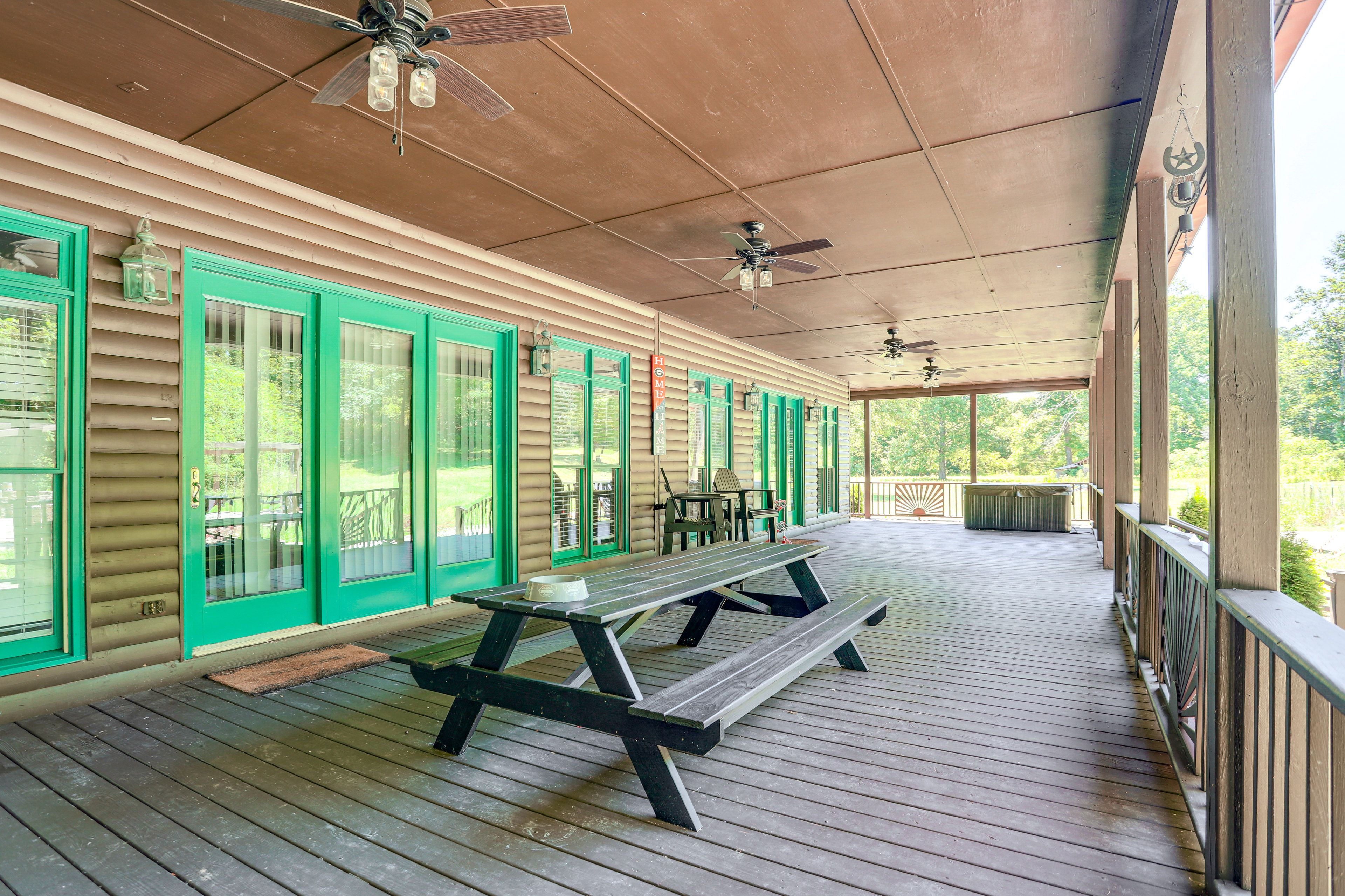 Wraparound Porch | Hot Tub