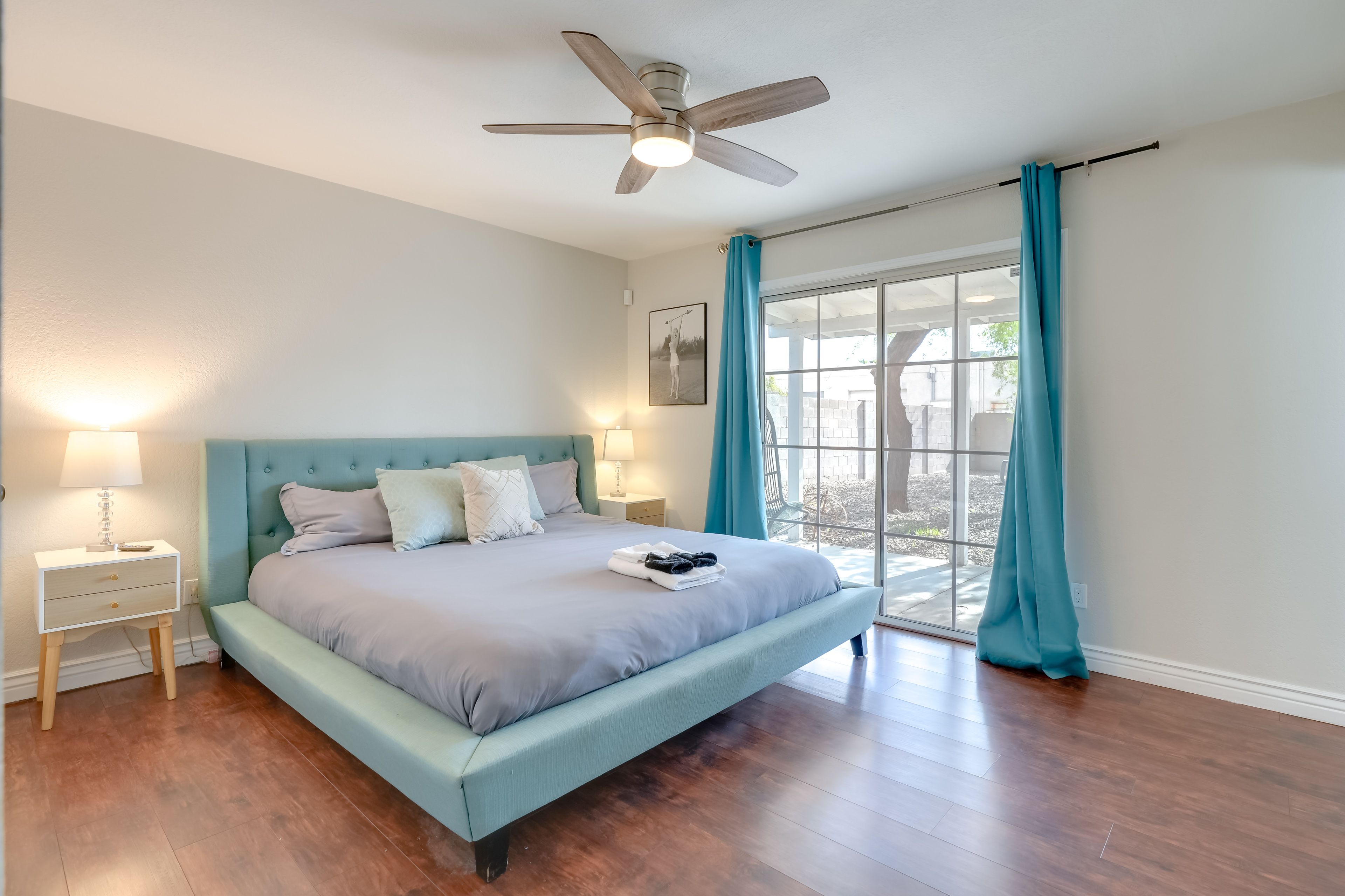 Bedroom 1 | King Bed | Linens Provided | Smart TV