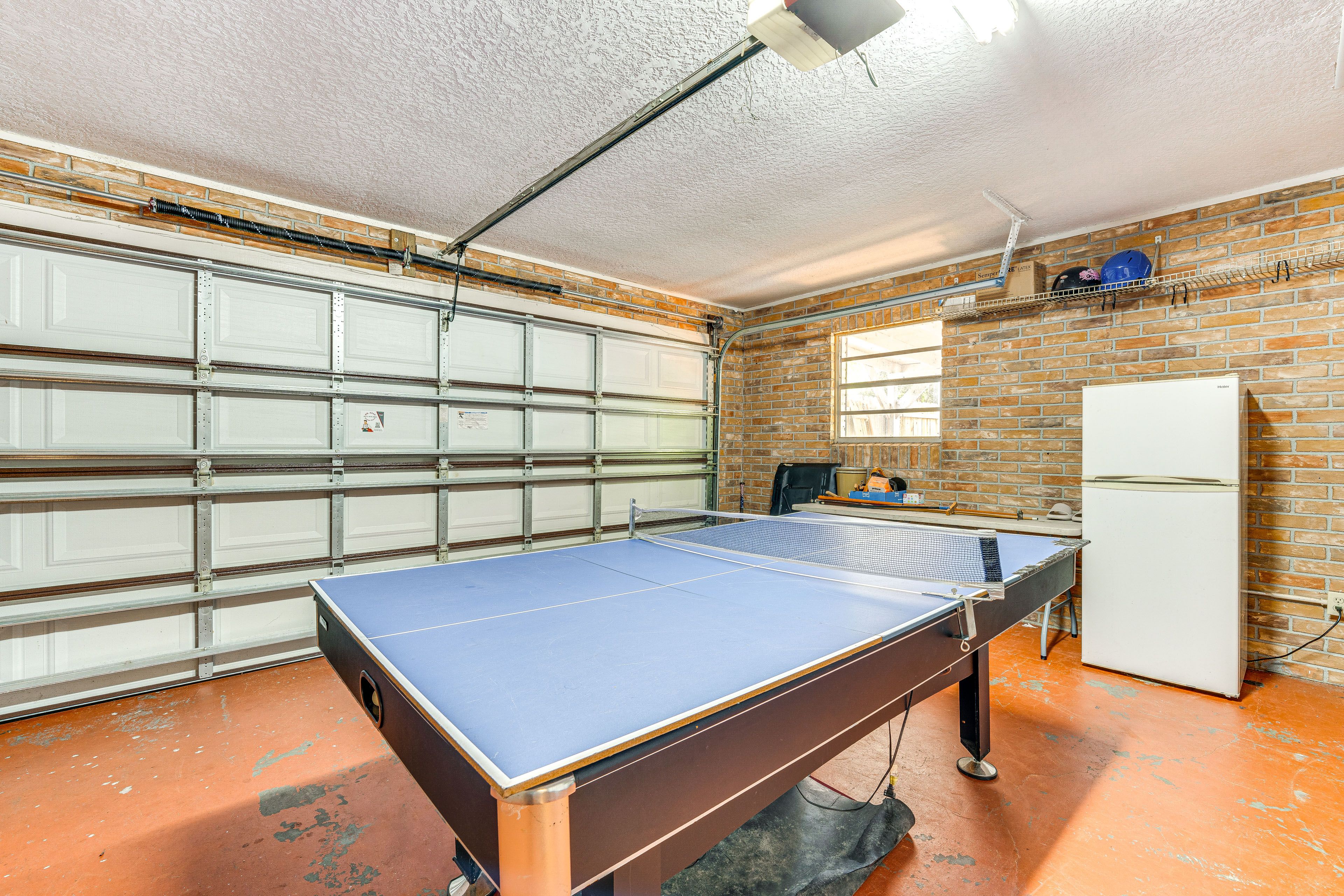 Garage Game Room | In-Home Laundry