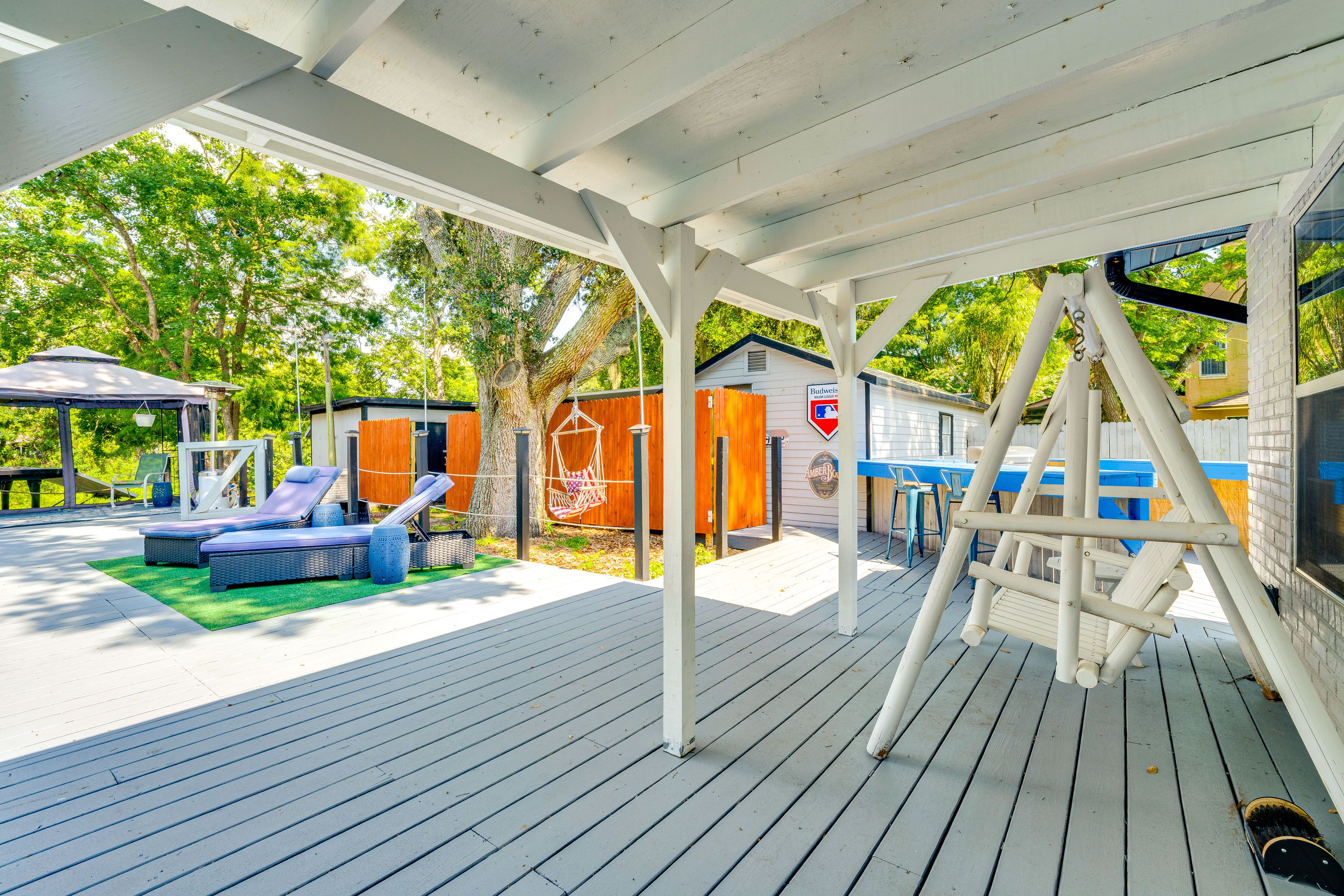 Private Deck | Outdoor Seating | Gas Grill