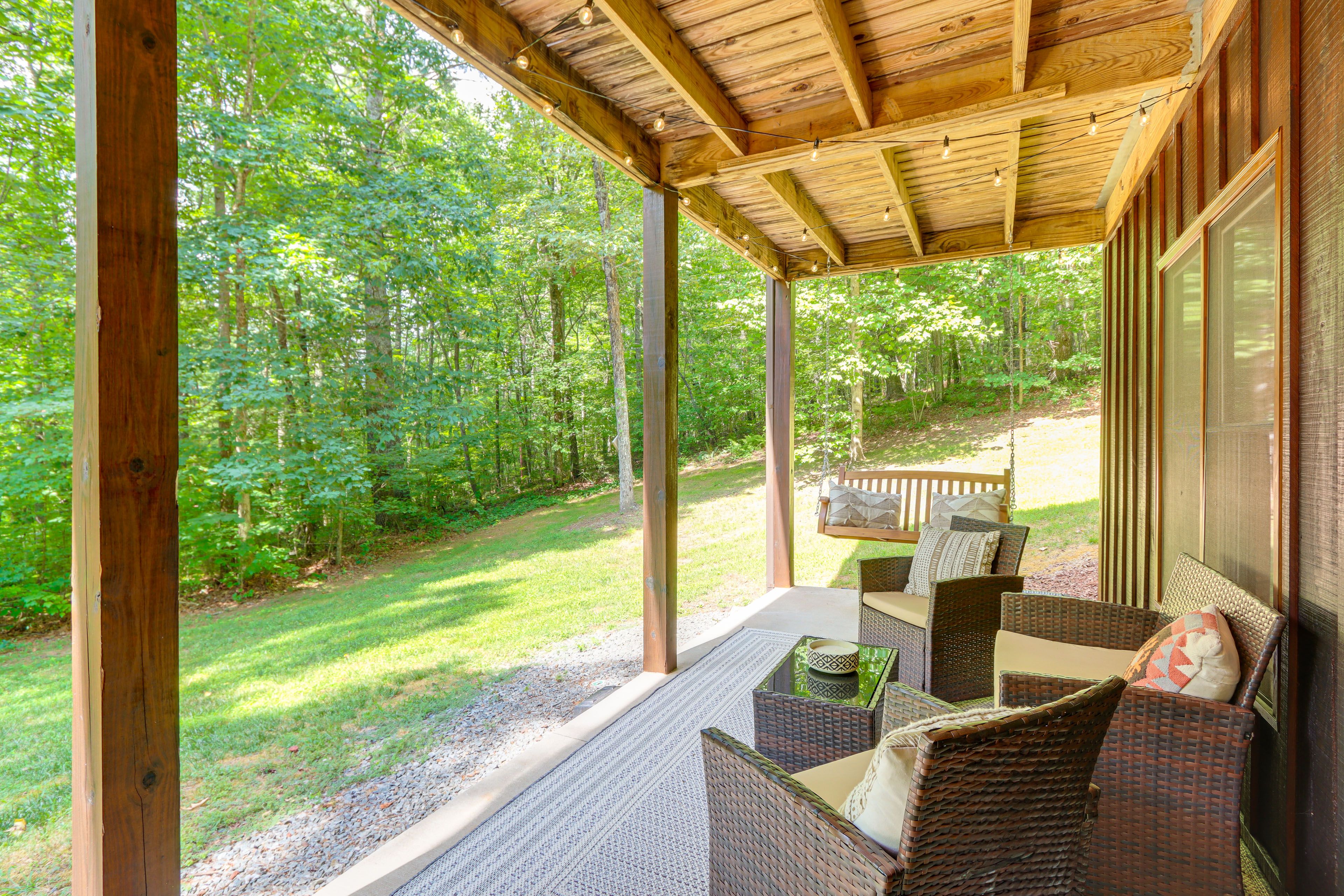 Patio | Hot Tub