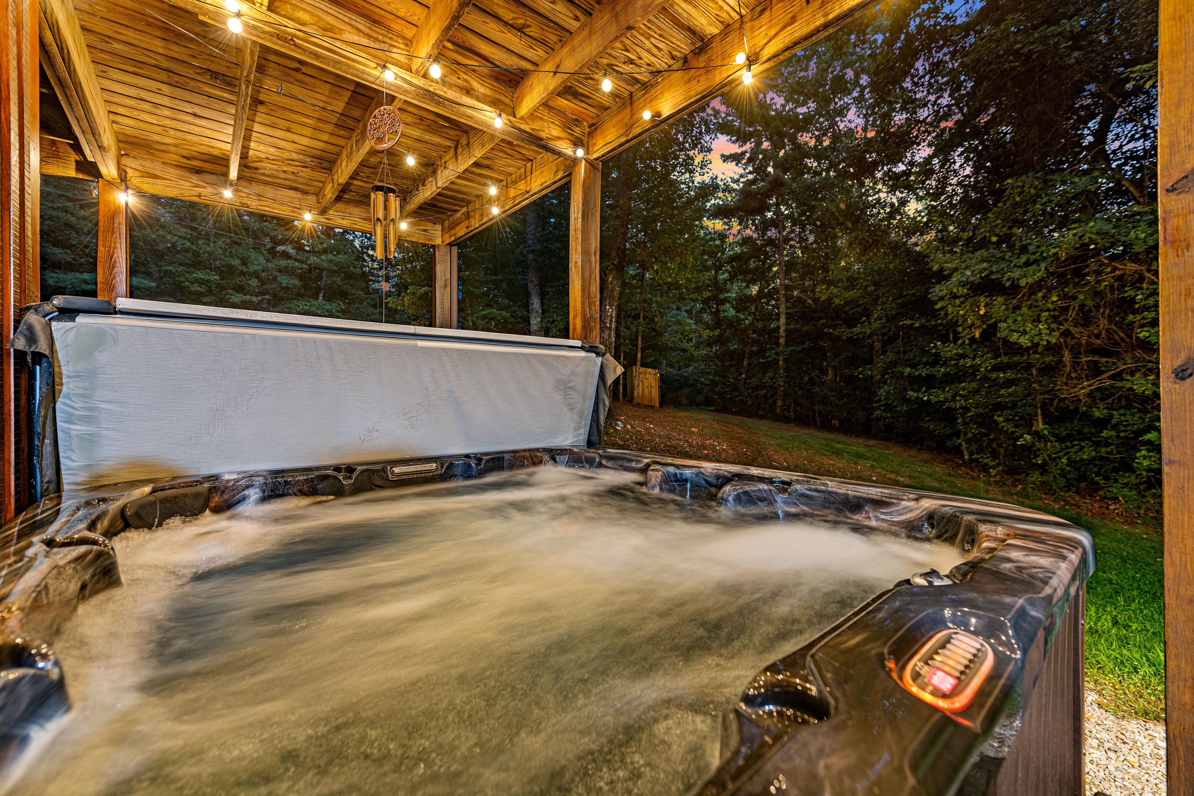 Private 6-Person Hot Tub