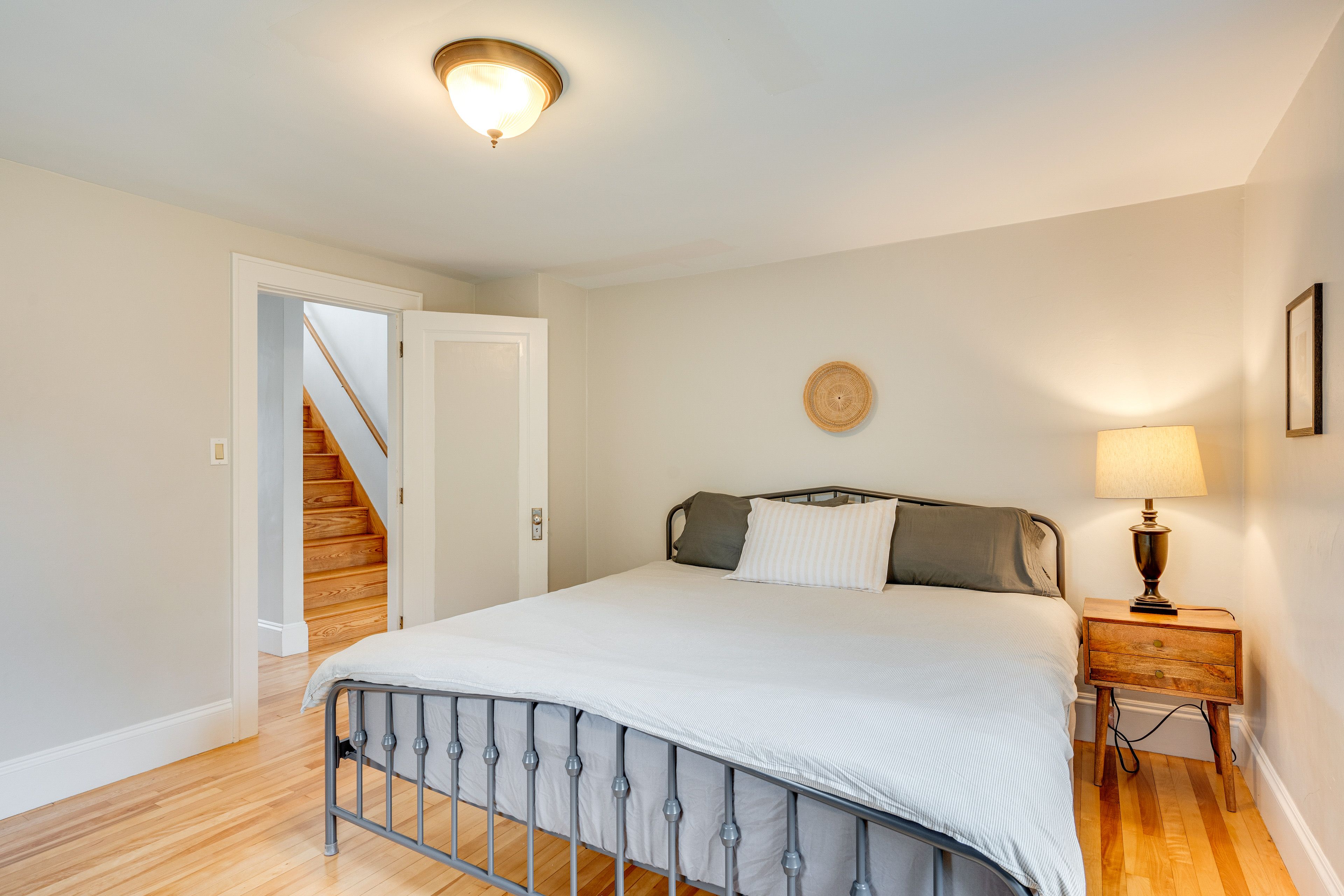 Bedroom 1 | 2nd Floor | King Bed | Linens Provided