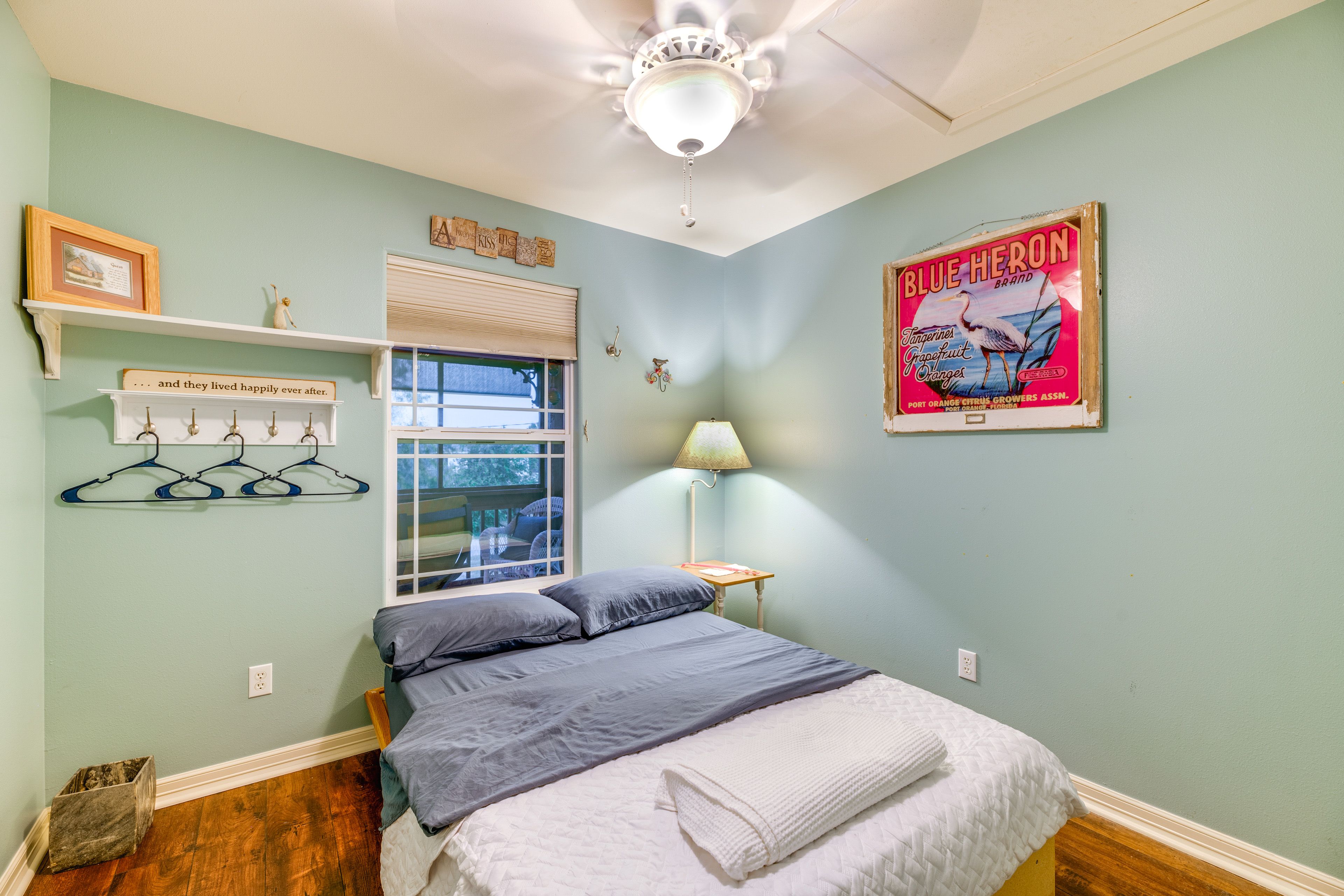 Bedroom 2 | Full Bed | Pack 'n Play | Hangers