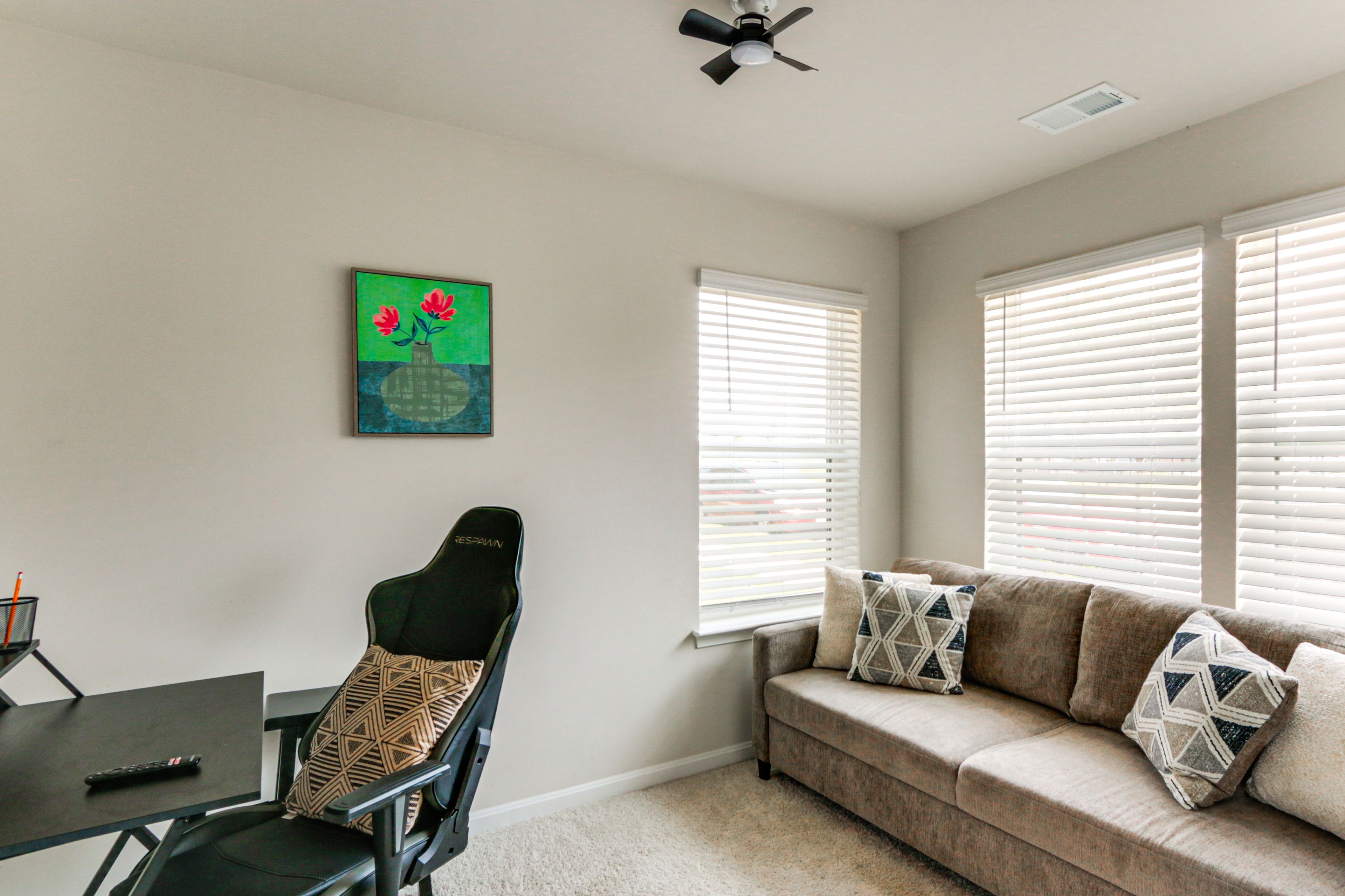 Bedroom 4 | Queen Sleeper Sofa | Workspace | Lower Level
