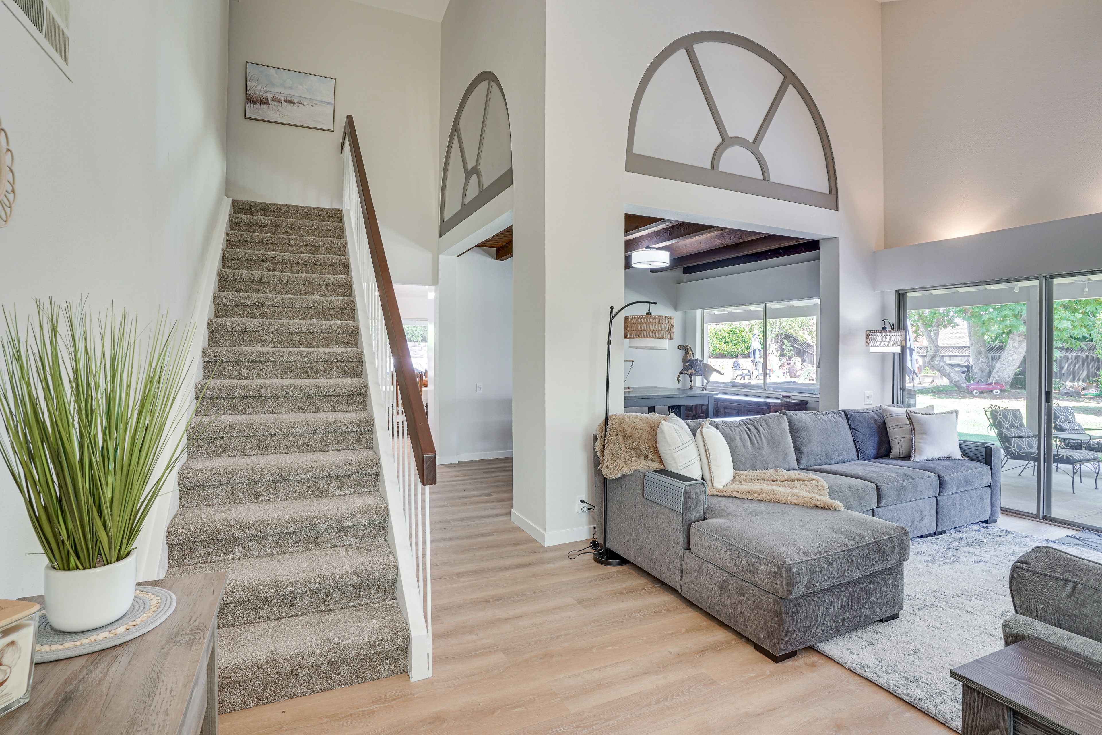 Stairs to Access 2nd Floor