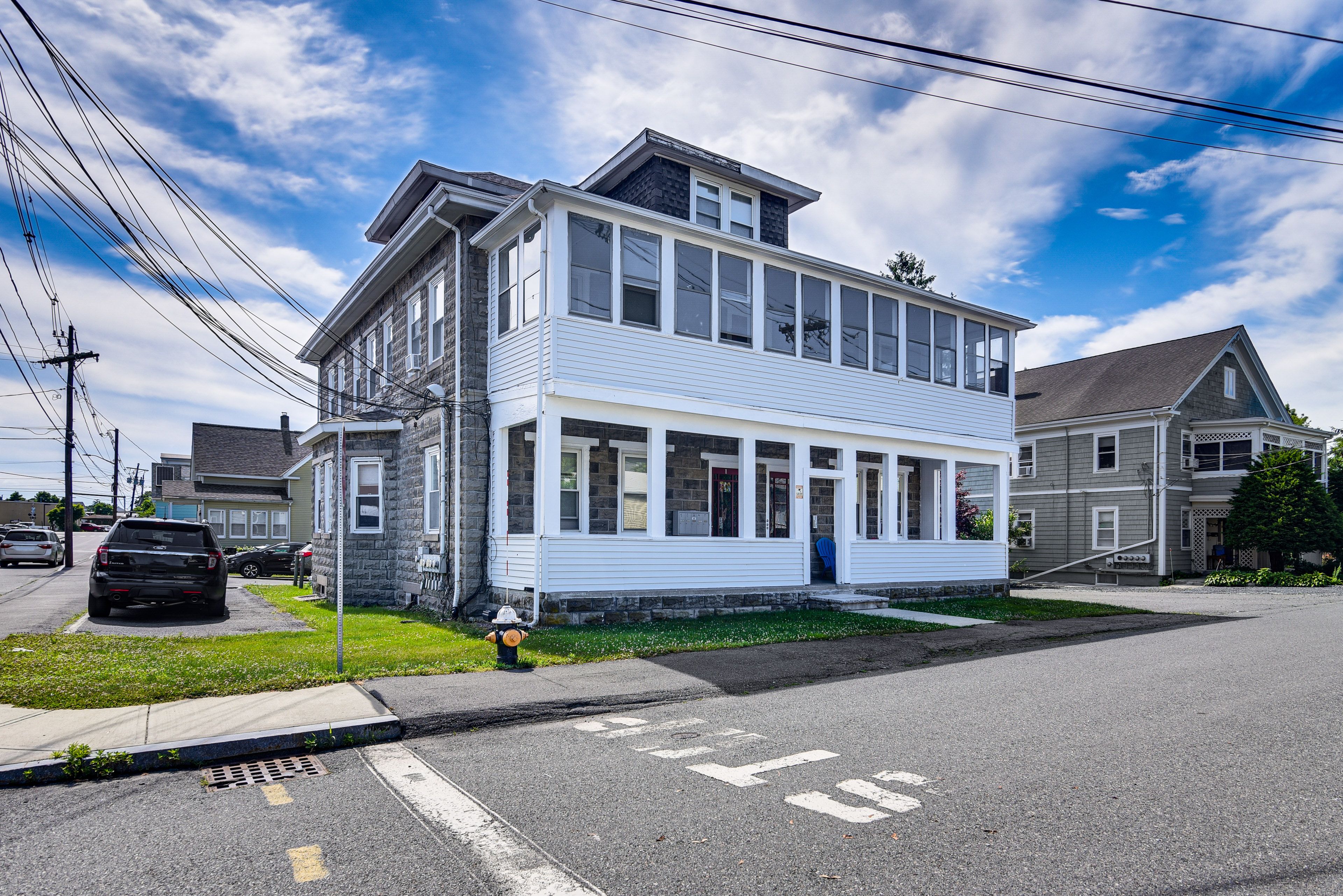 Apartment Building Exterior | Front