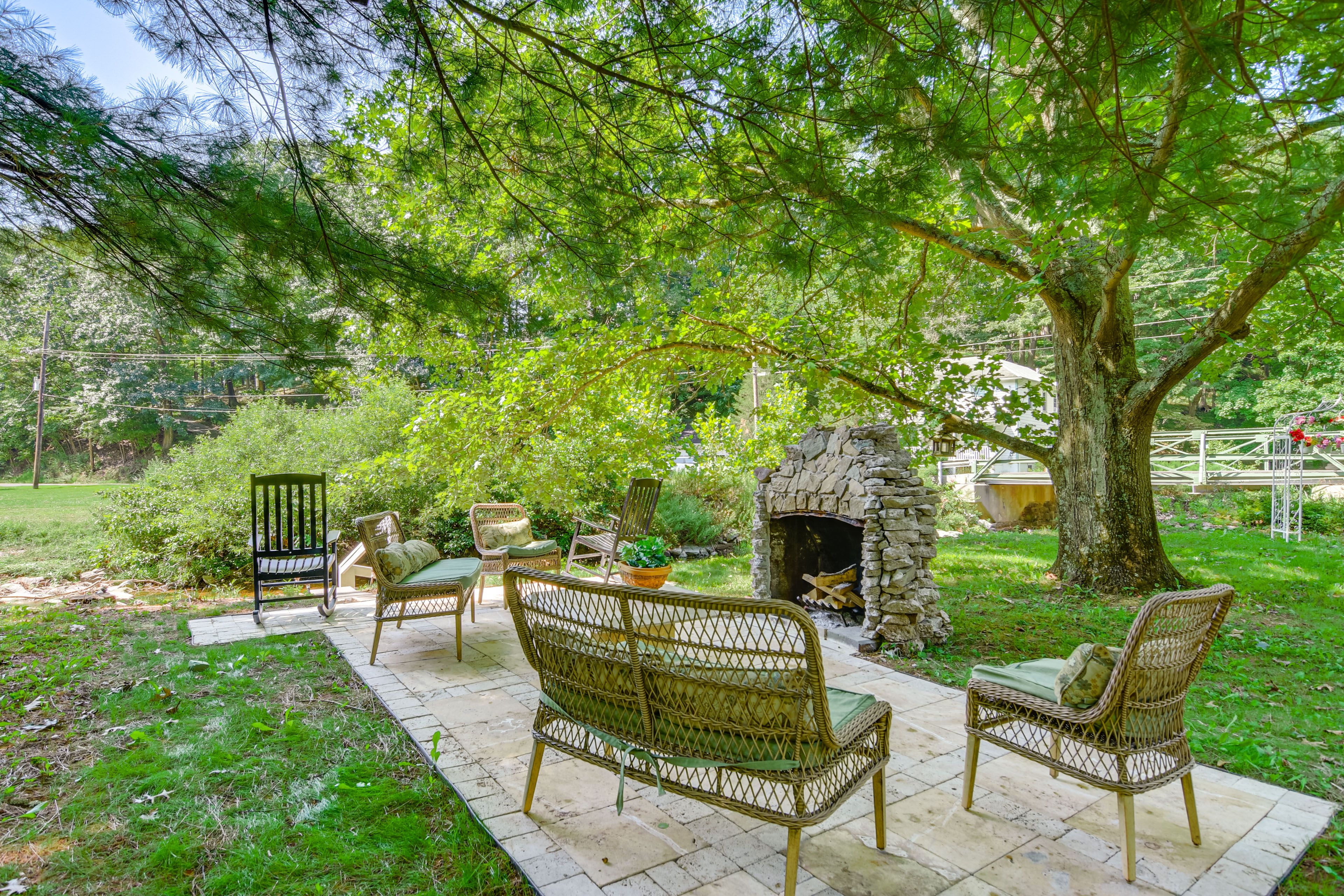 Outdoor Fireplace