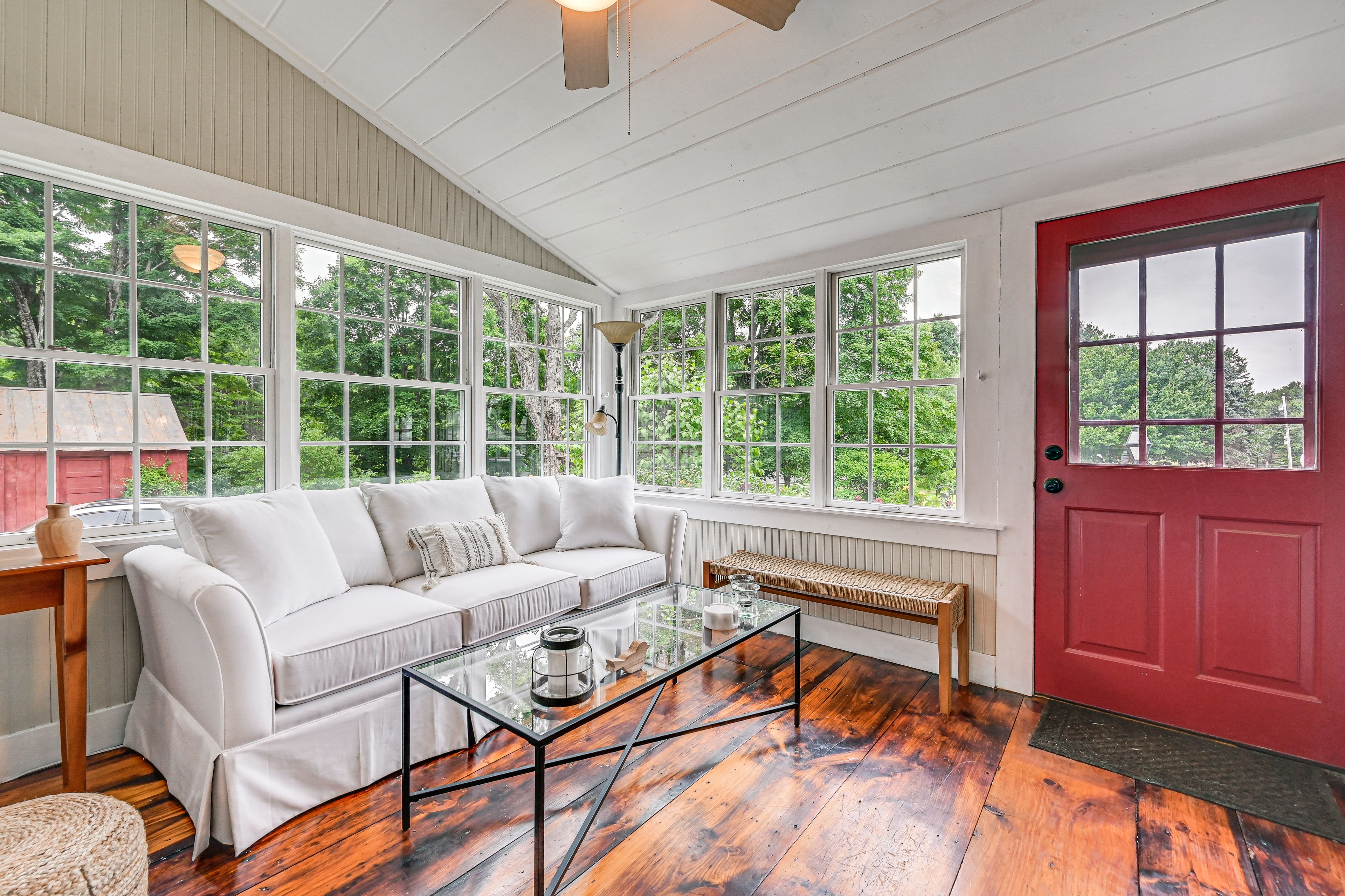 Sunroom | Entry Level | 1 Step Required to Access Main Level