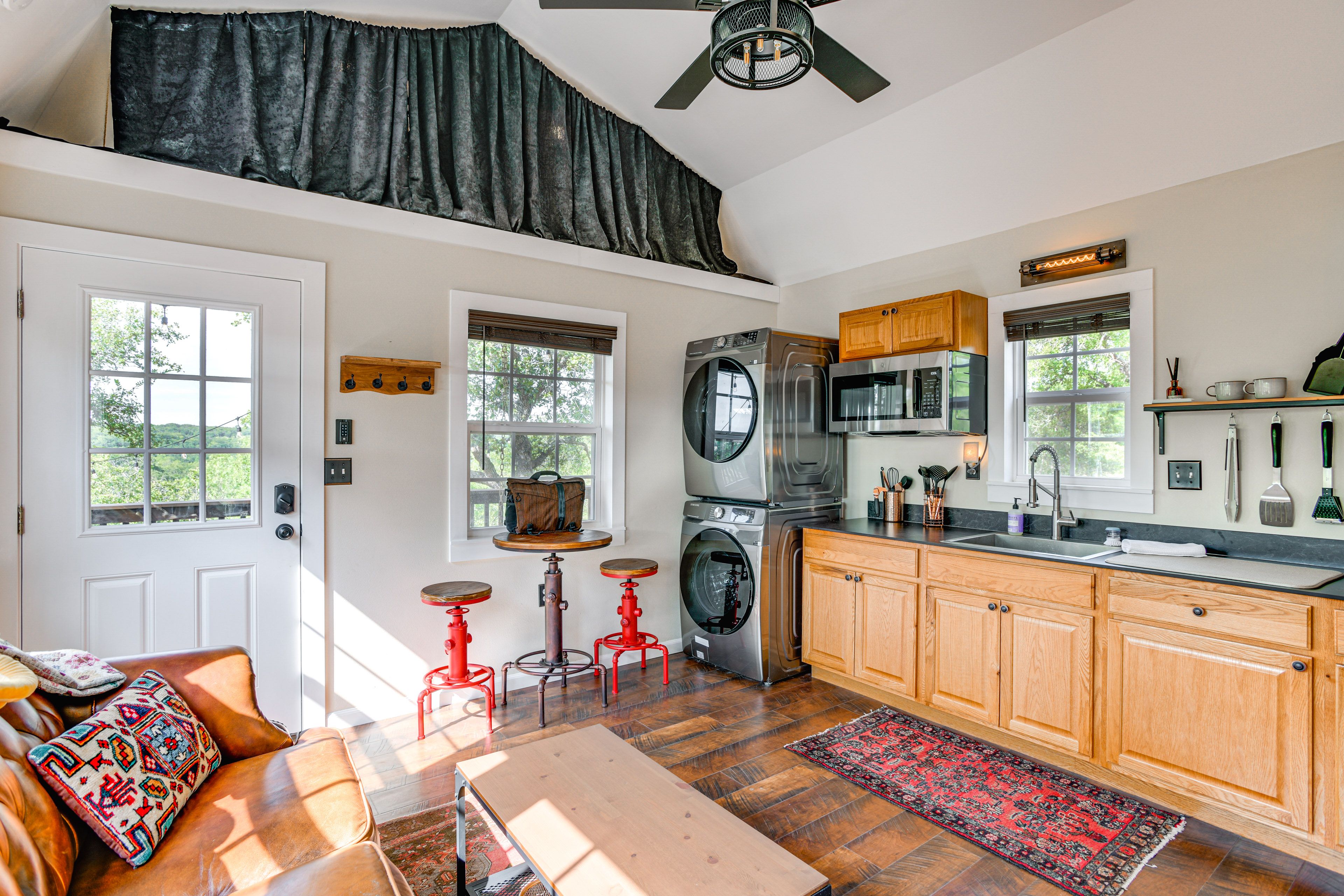Kitchenette | Refrigerator | Hot Plate | Drip Coffee Maker | 1st Floor